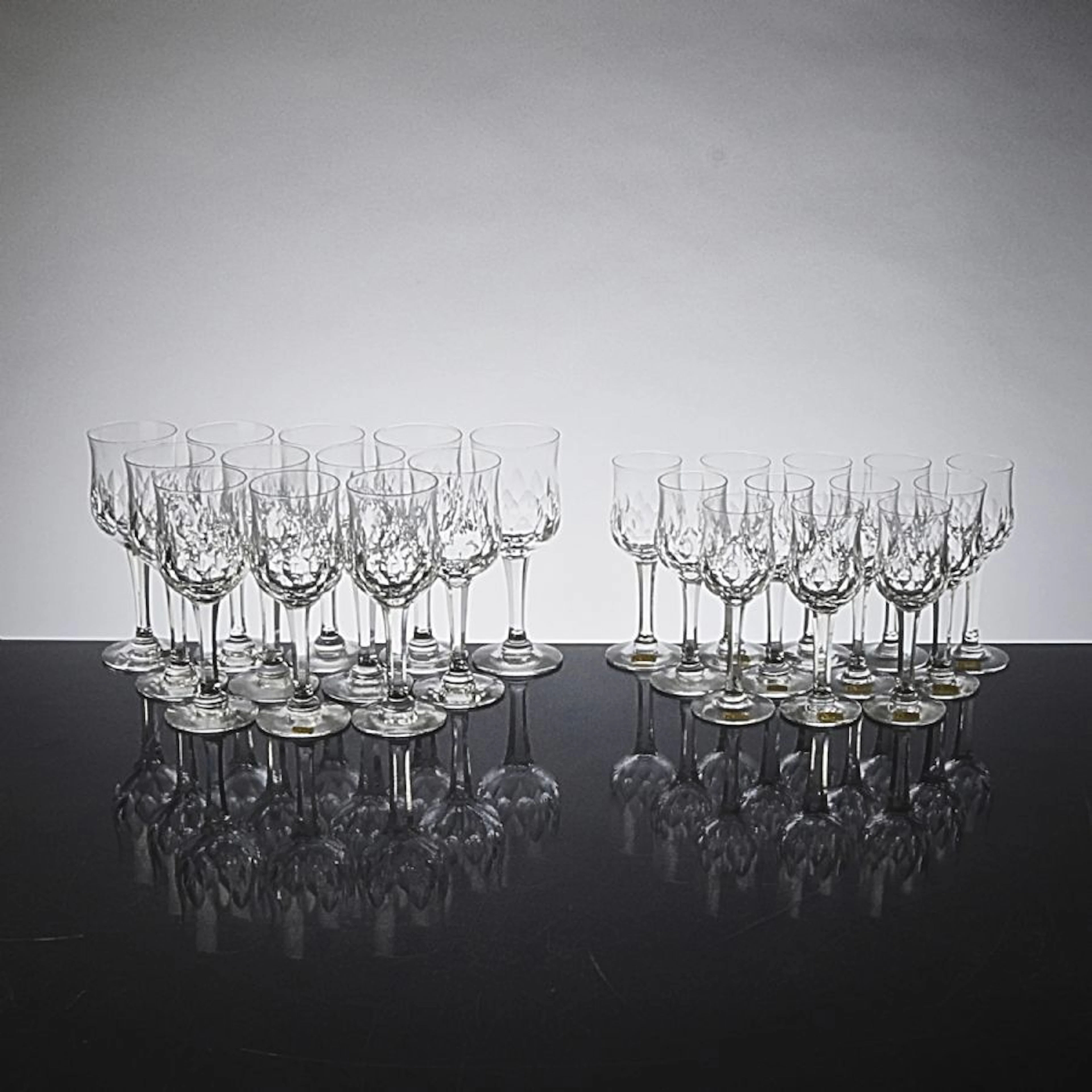 Glasservis, 24 delar