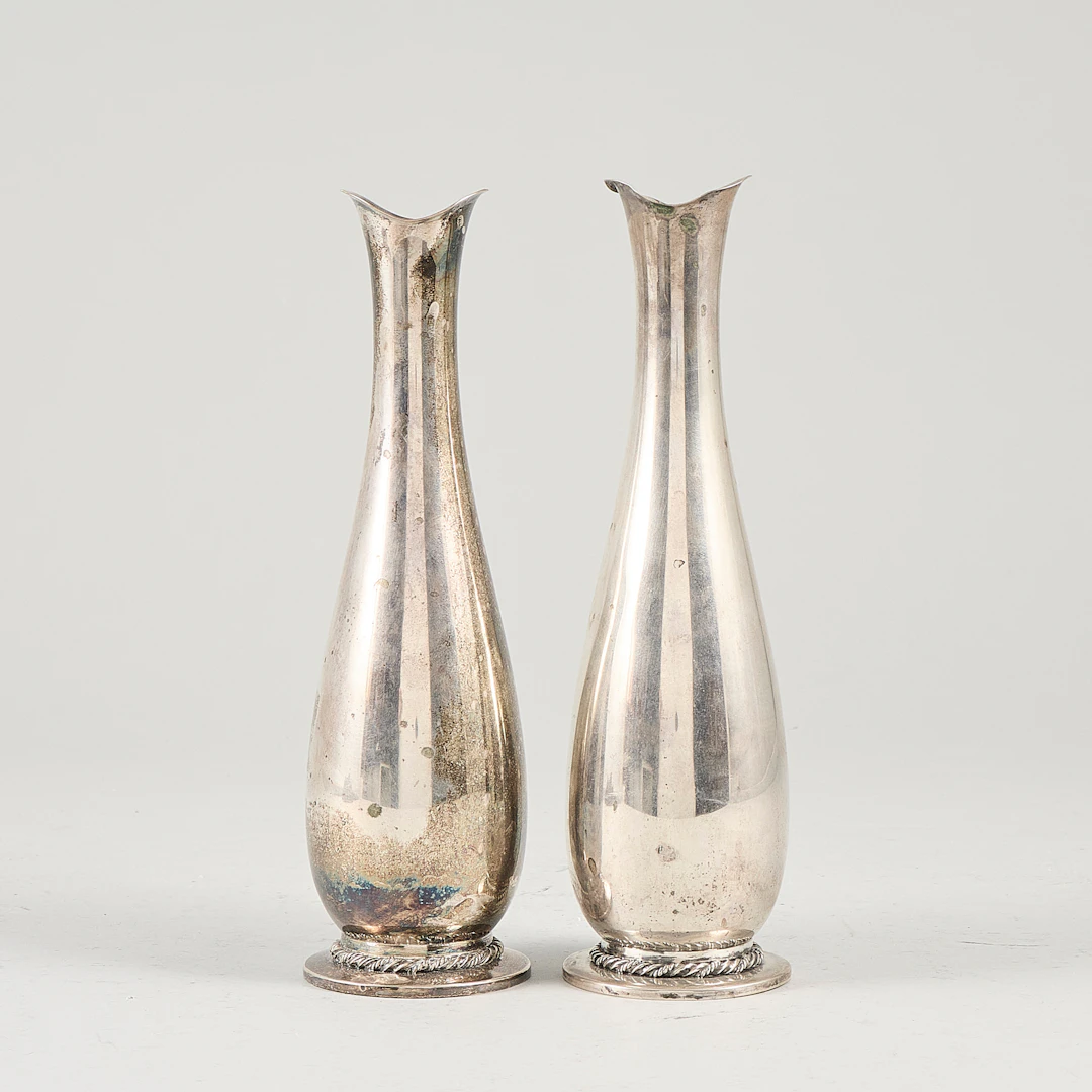 VASER 1 par silver MGAB, vikt 360 gr.