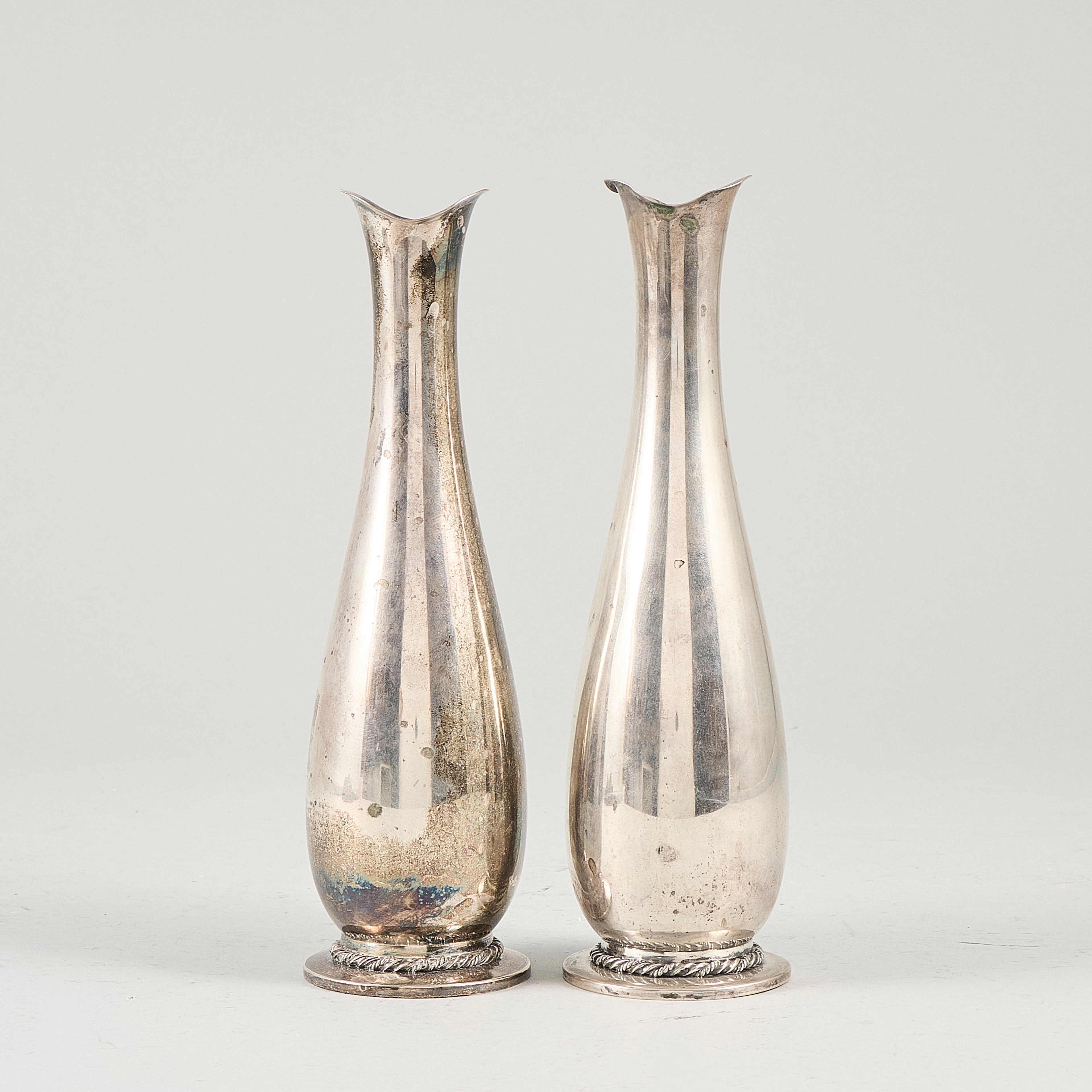 VASER 1 par silver MGAB, vikt 360 gr.