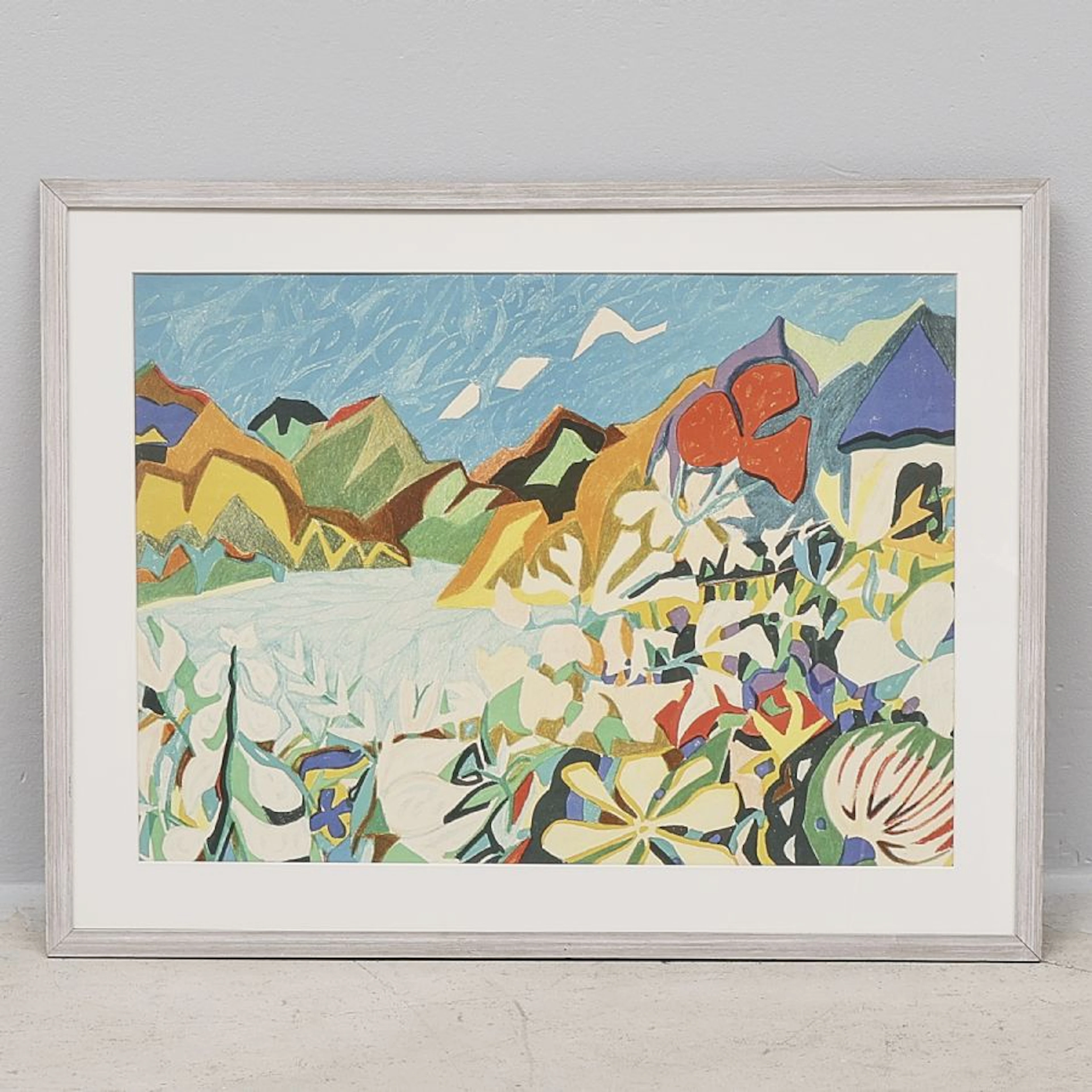 Färglitografi, Uno Vallman (1913-2004)