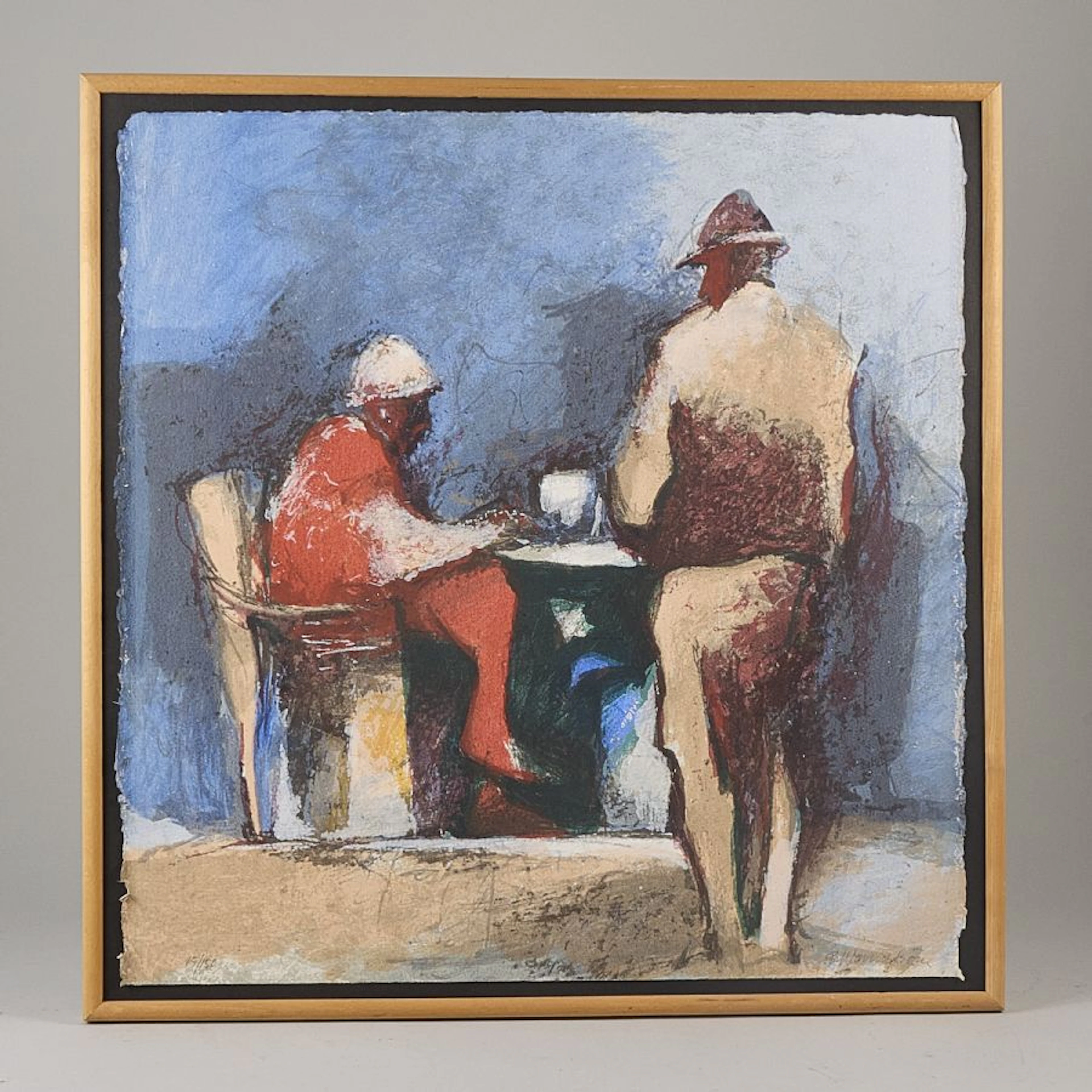 Färglitografi, Berndt Wennström (f. 1945). Signerad