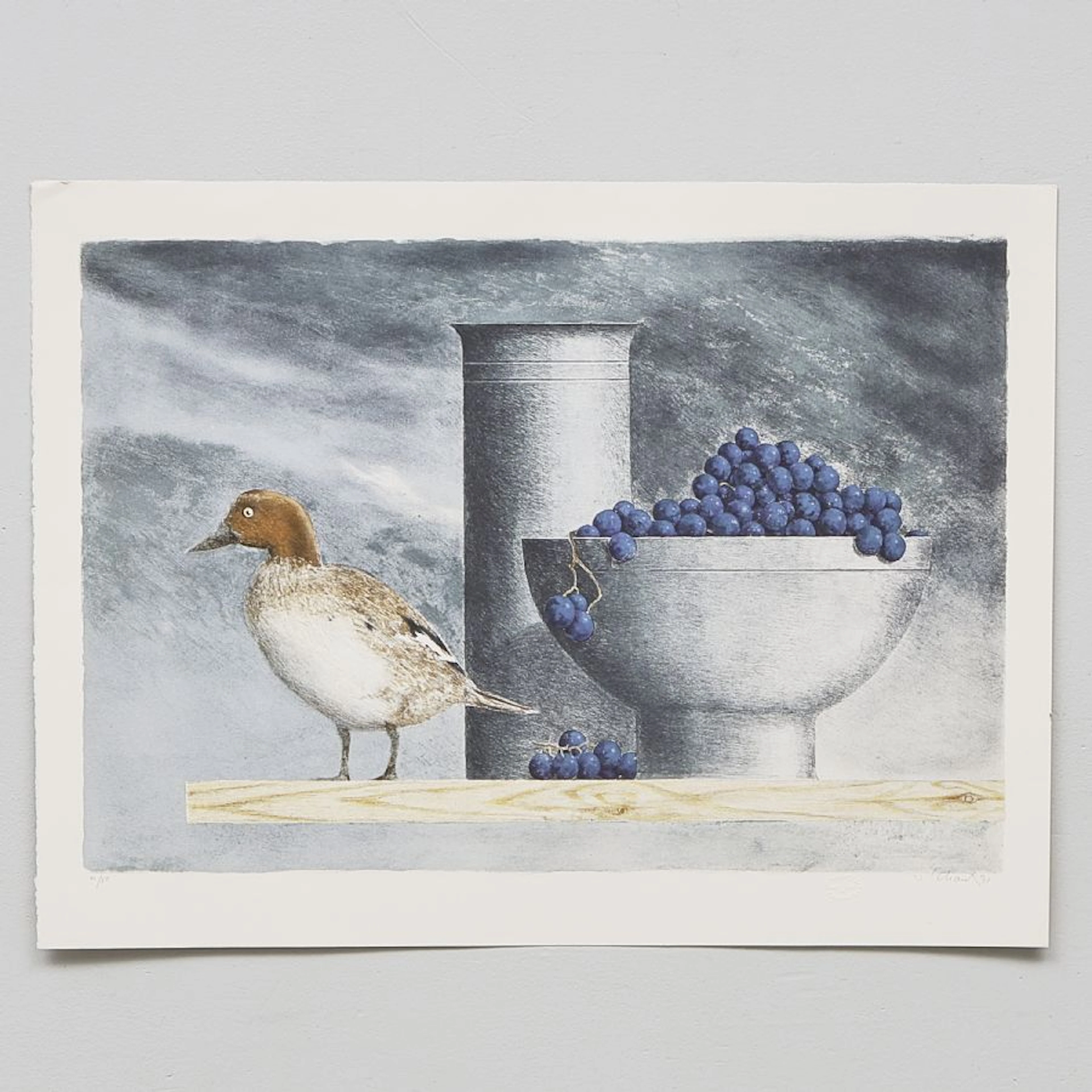 Färglitografi, Philip von Schantz (1928-1998)