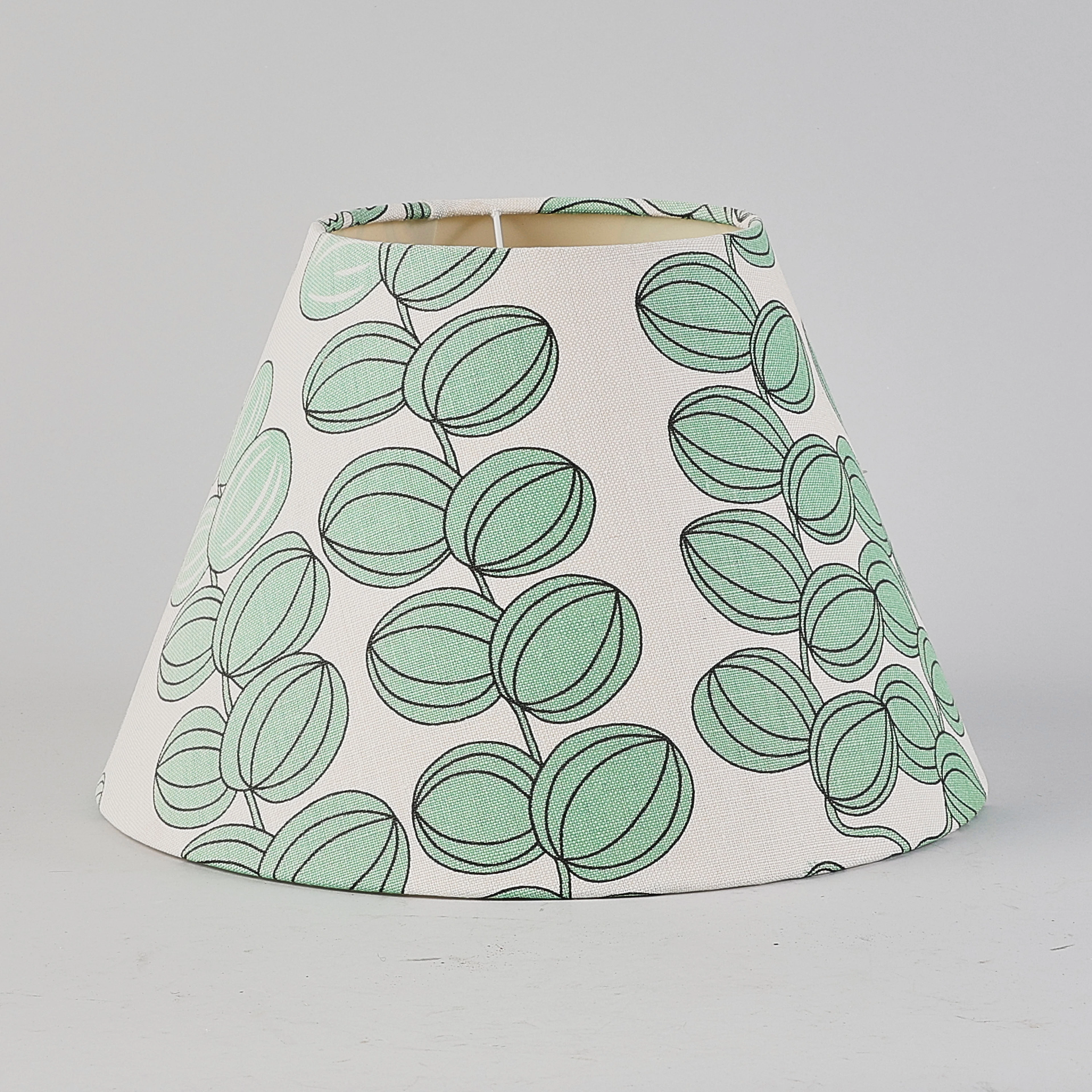 LAMPSKÄRM, Josef Frank, Firma Svenskt Tenn, "Celotocaulis", grön.