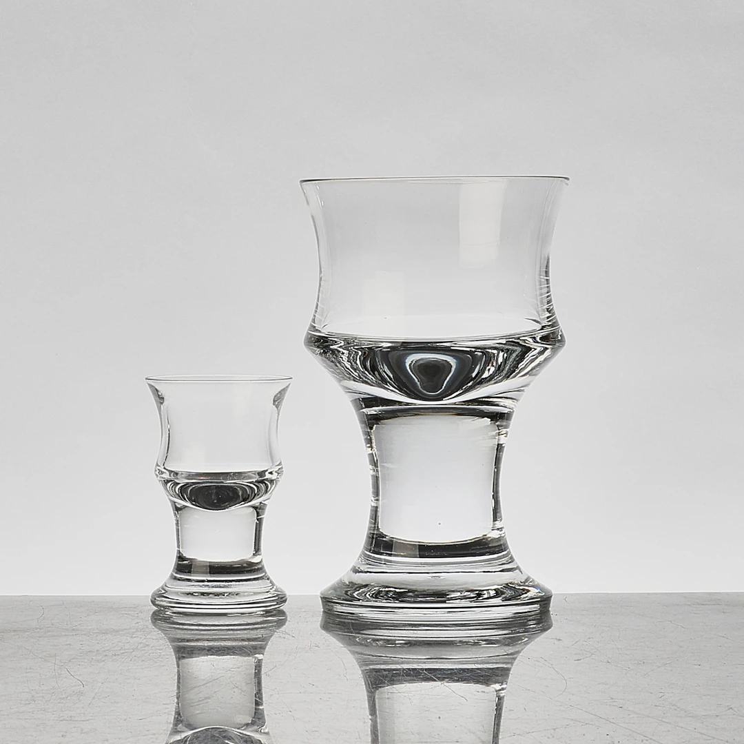 GLASSERVIS, delar, "Björn", Björn Ramél, Sea Glasbruk.