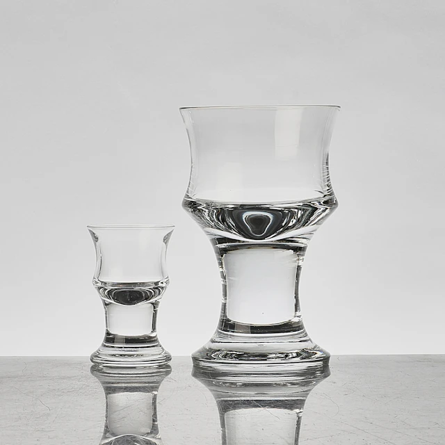 GLASSERVIS, delar, "Björn", Björn Ramél, Sea Glasbruk.