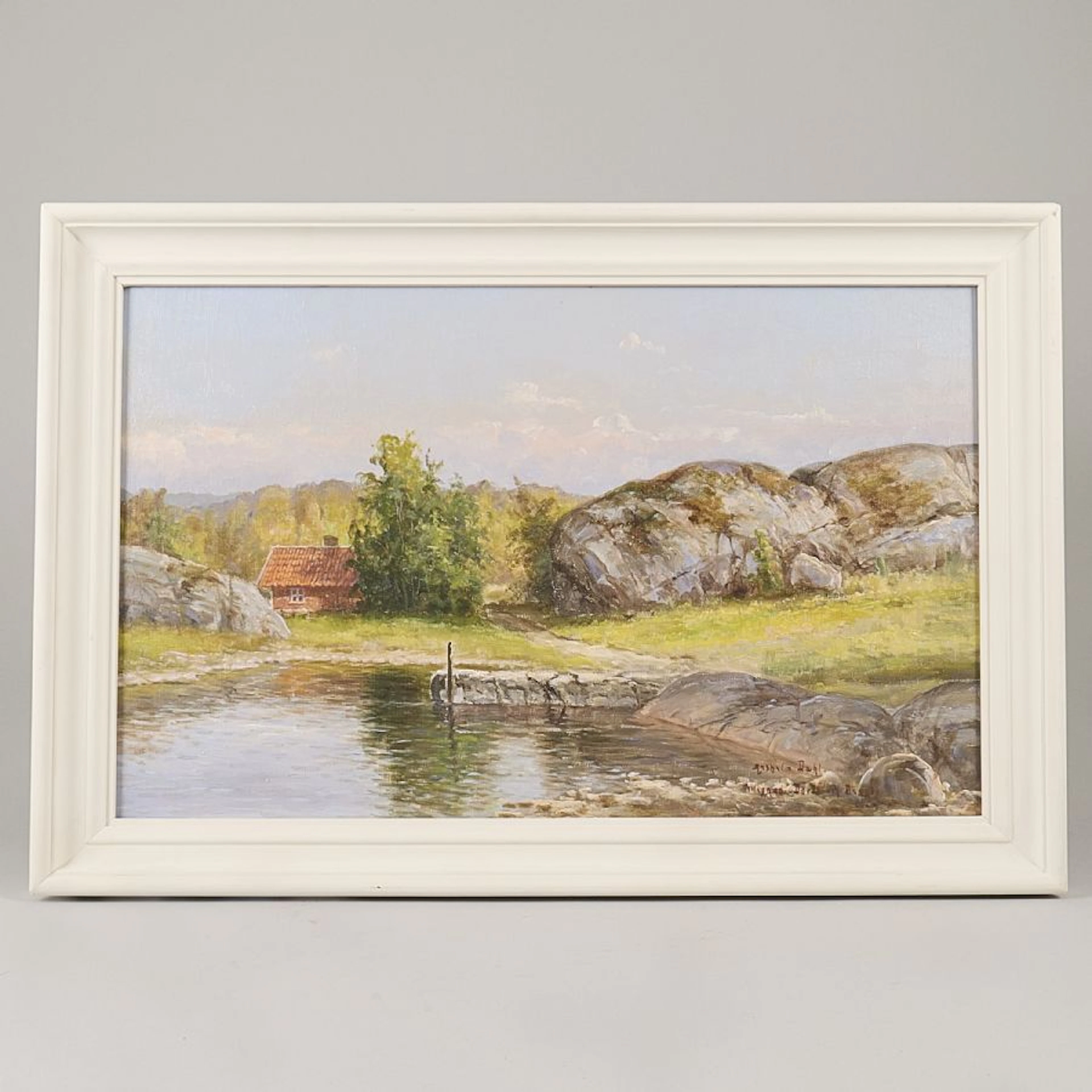 Oljemålning, Anshelm Dahl (1897-1964)