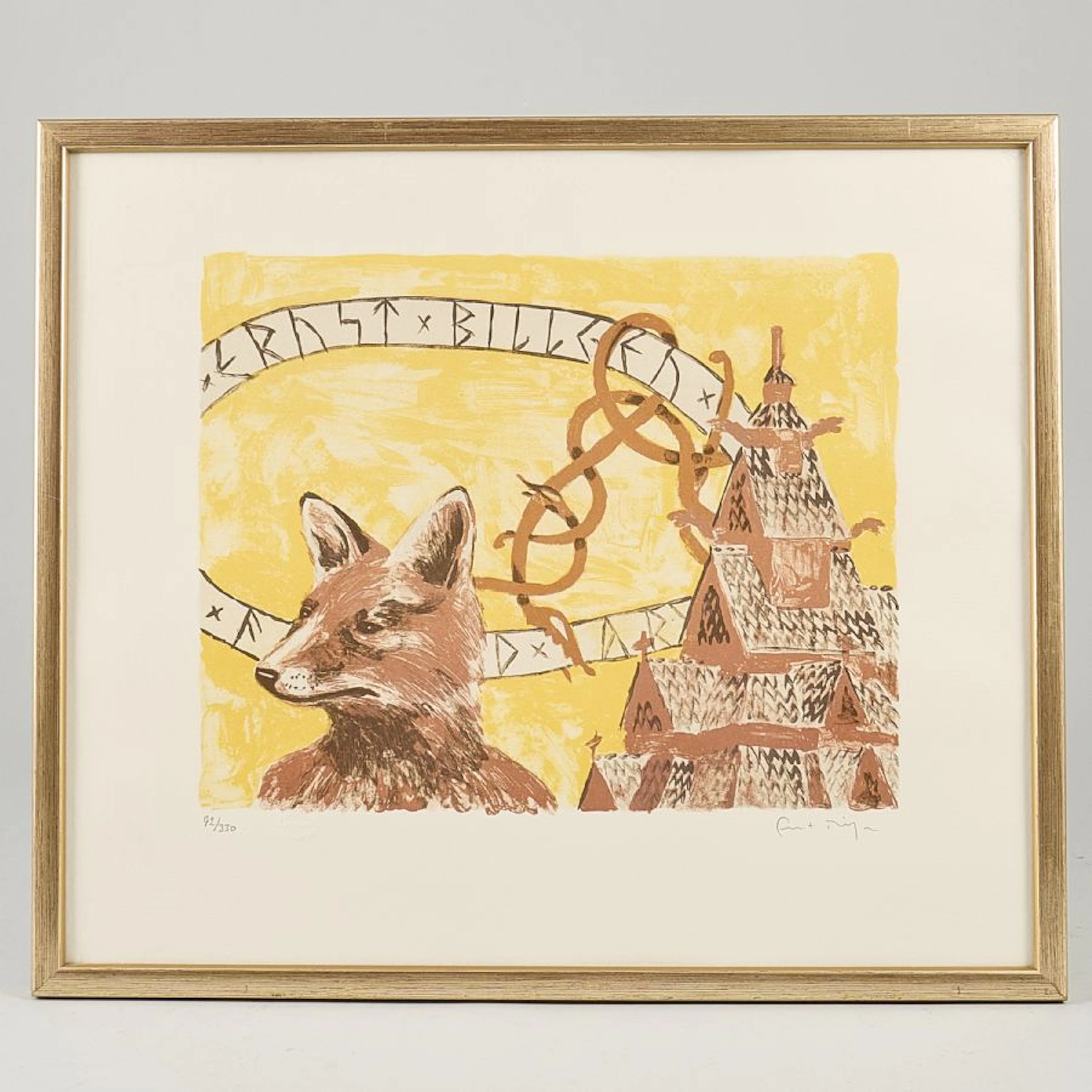 Färglitografi, Ernst Billgren (f. 1957)