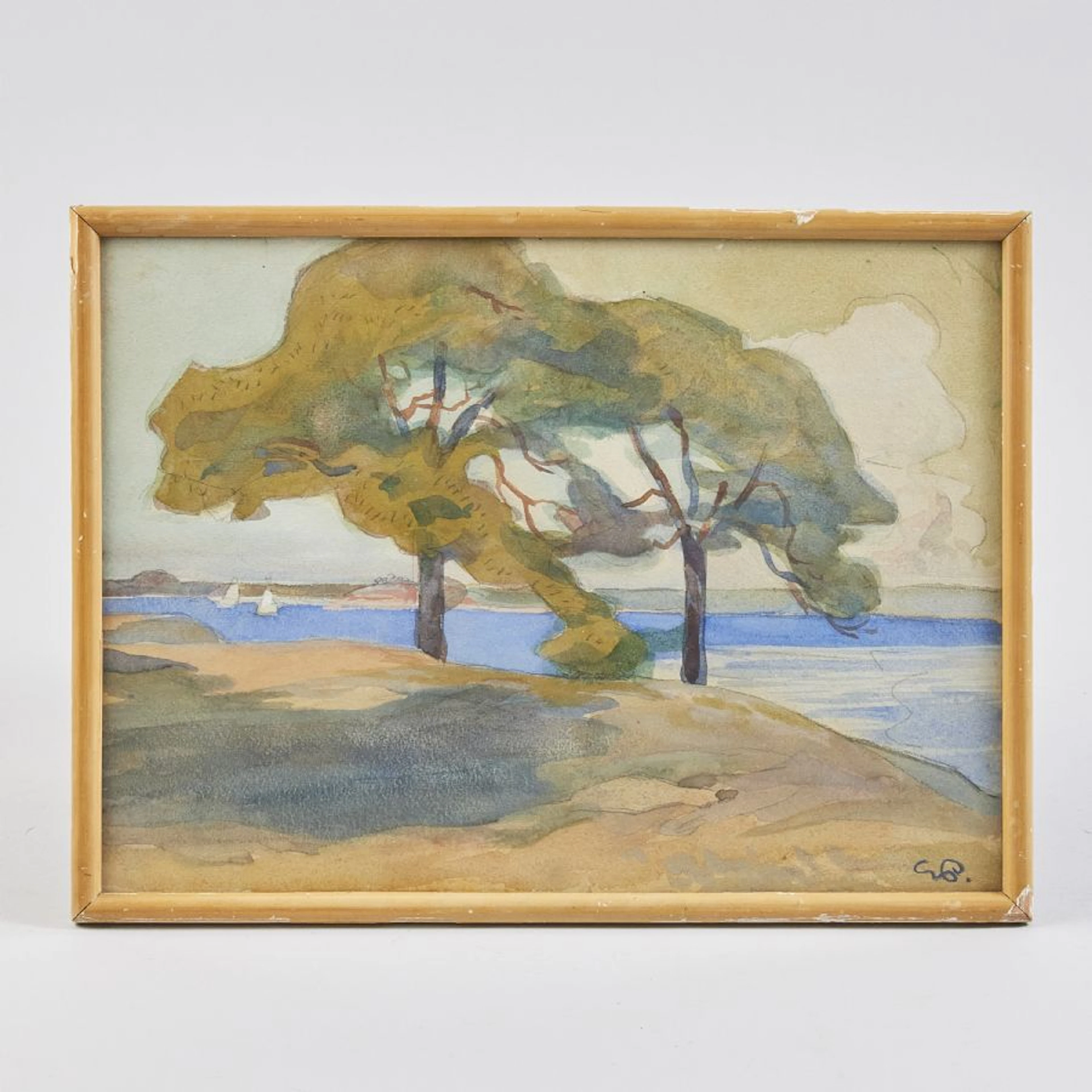 Akvarell, Georg Pauli (1855-1935)