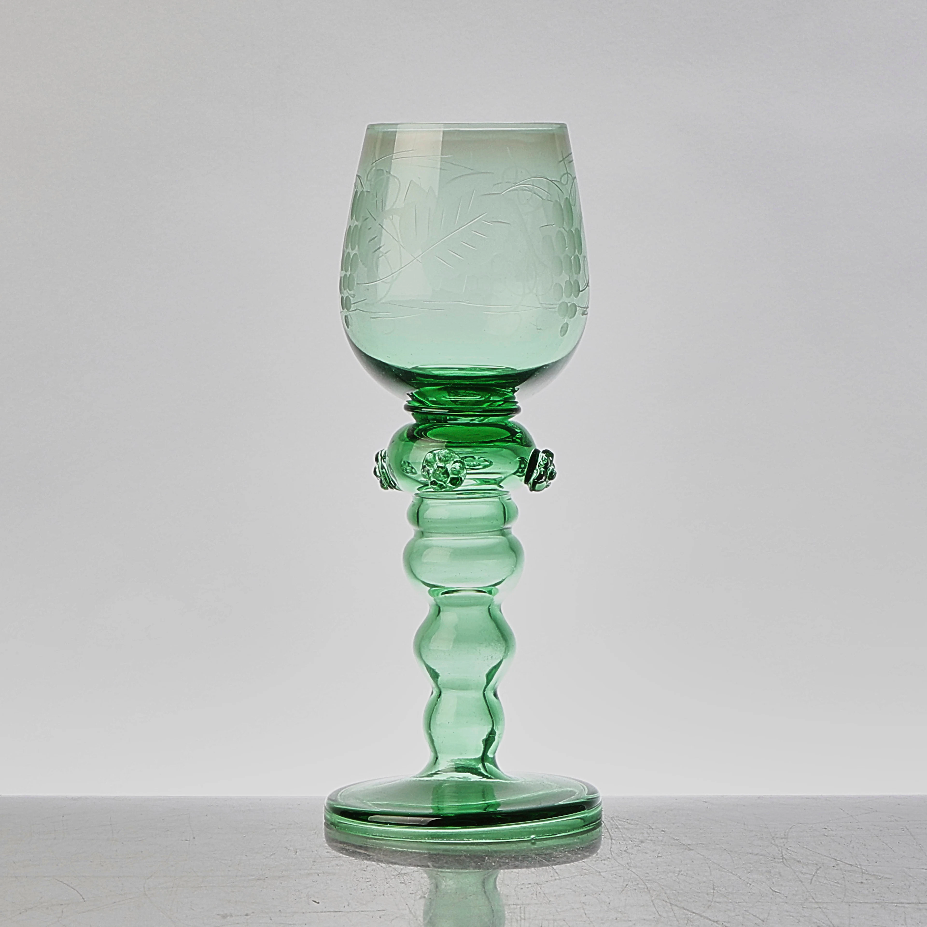 REMMARE, 12 st, grönt glas.