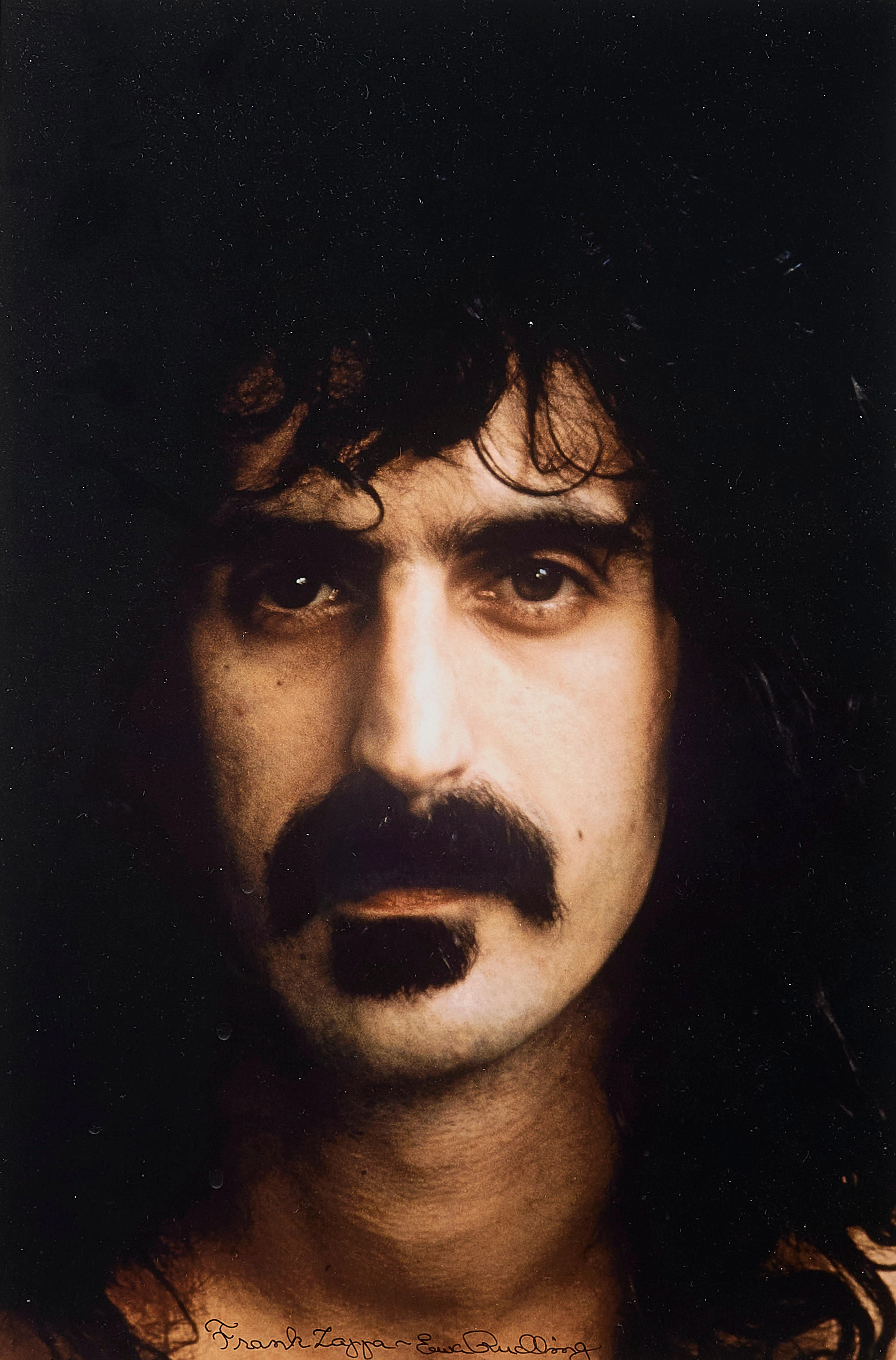 EWA RUDLING. Fotografisk bild. Frank Zappa, C-print. Signerad.