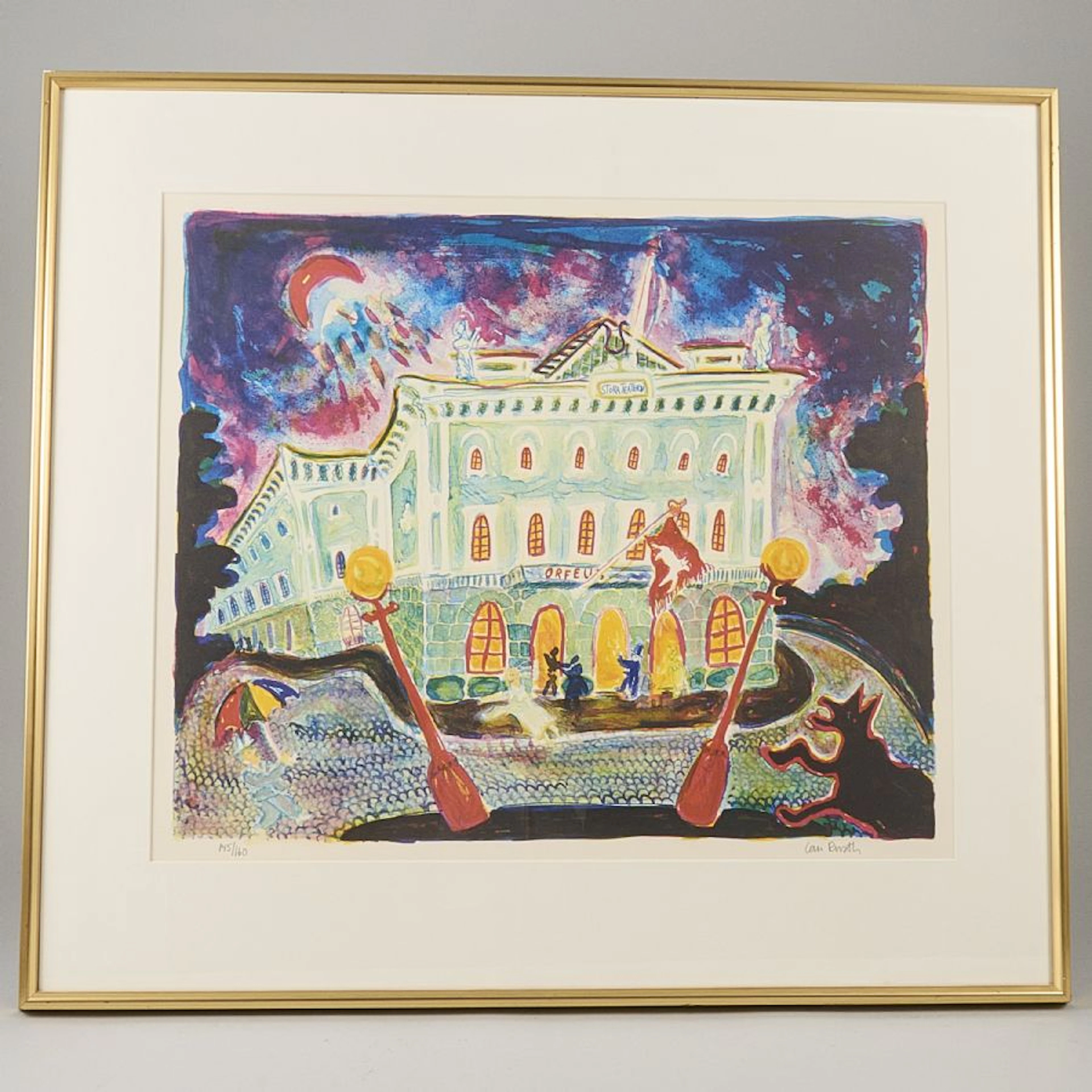 Färglitografi, Ian Rusth (f. 1950)