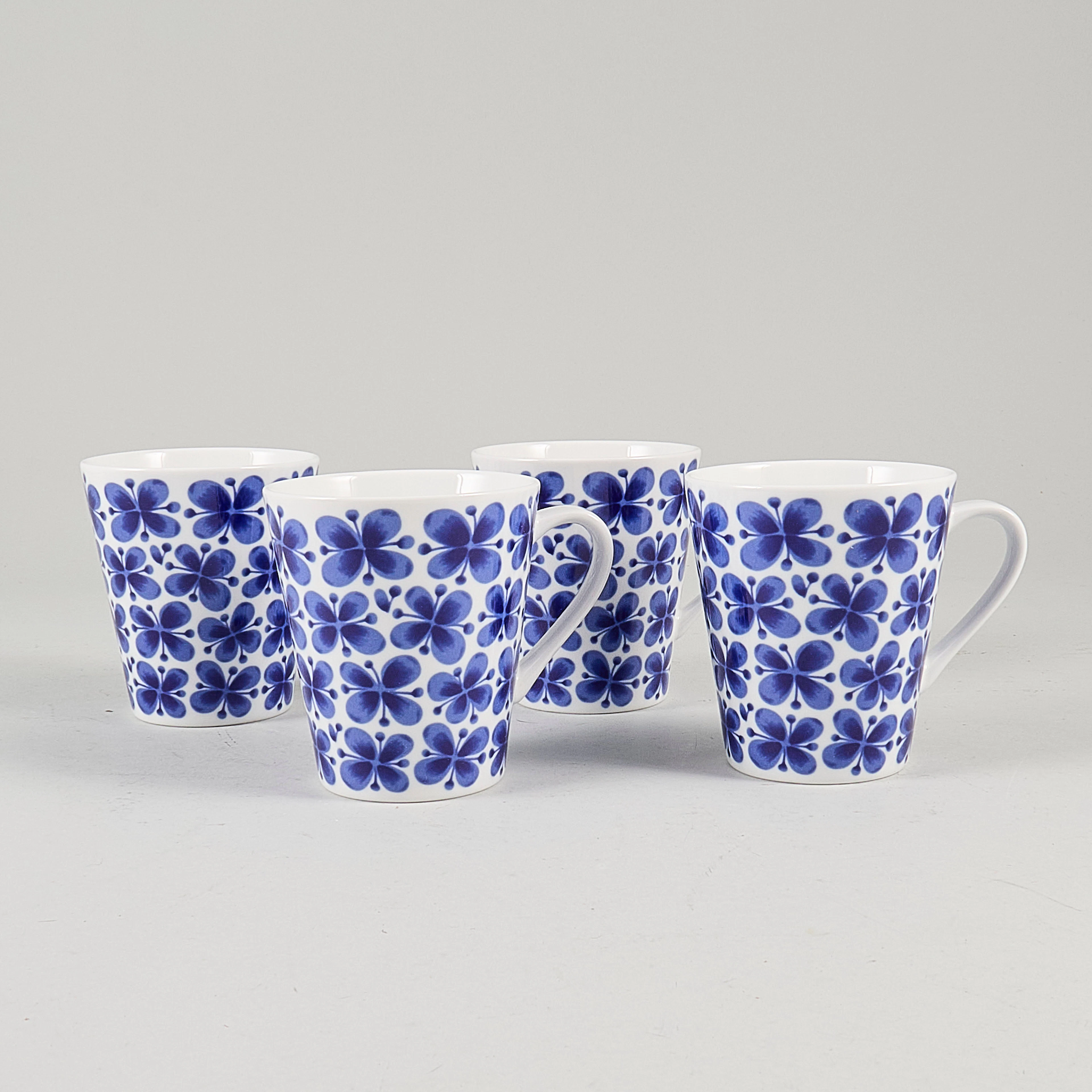 MARIANNE WESTMAN. Mugg med hänkel, 4 st, Mona Amie, Rörstrand.
