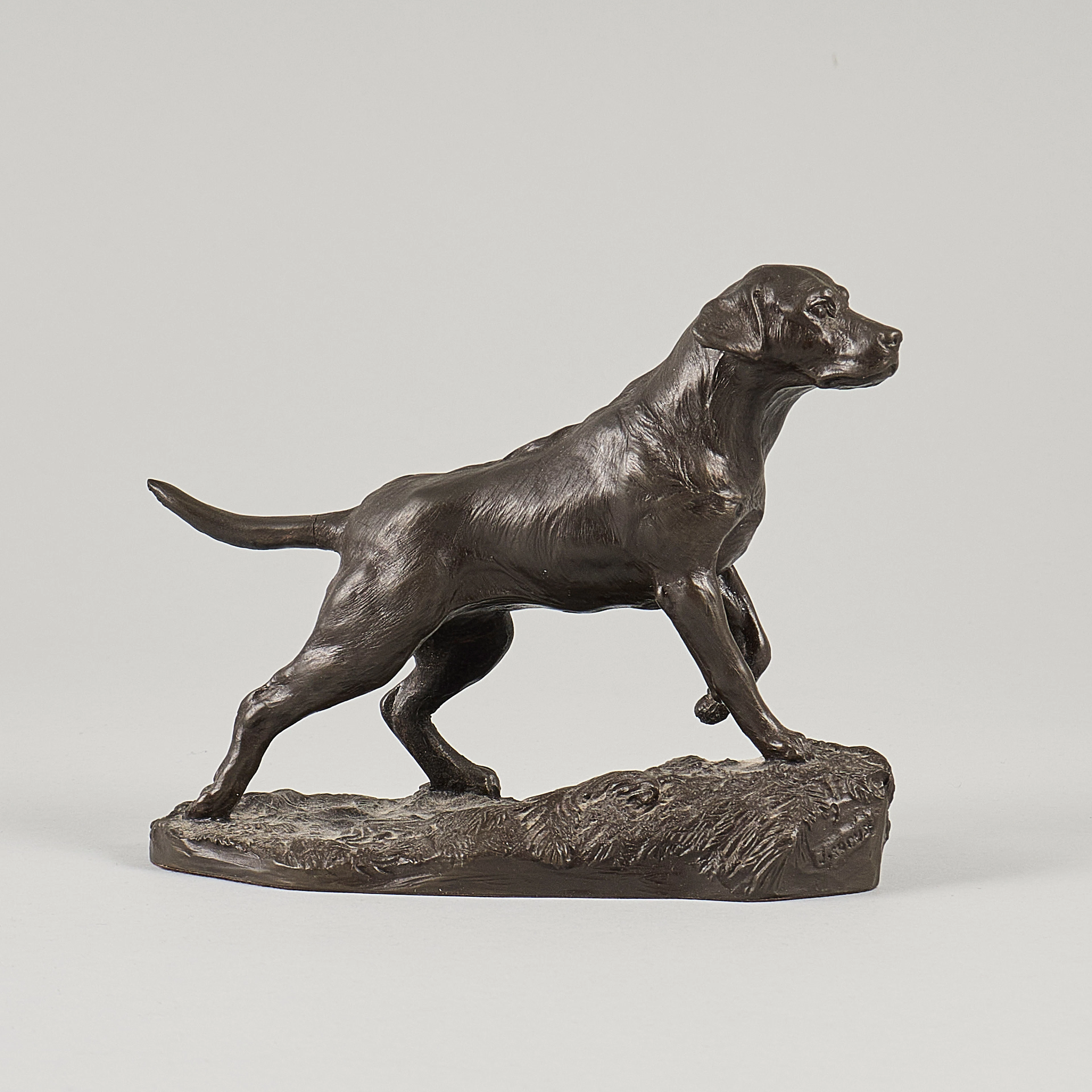 SKULPTUR Hund Kallbrons.
