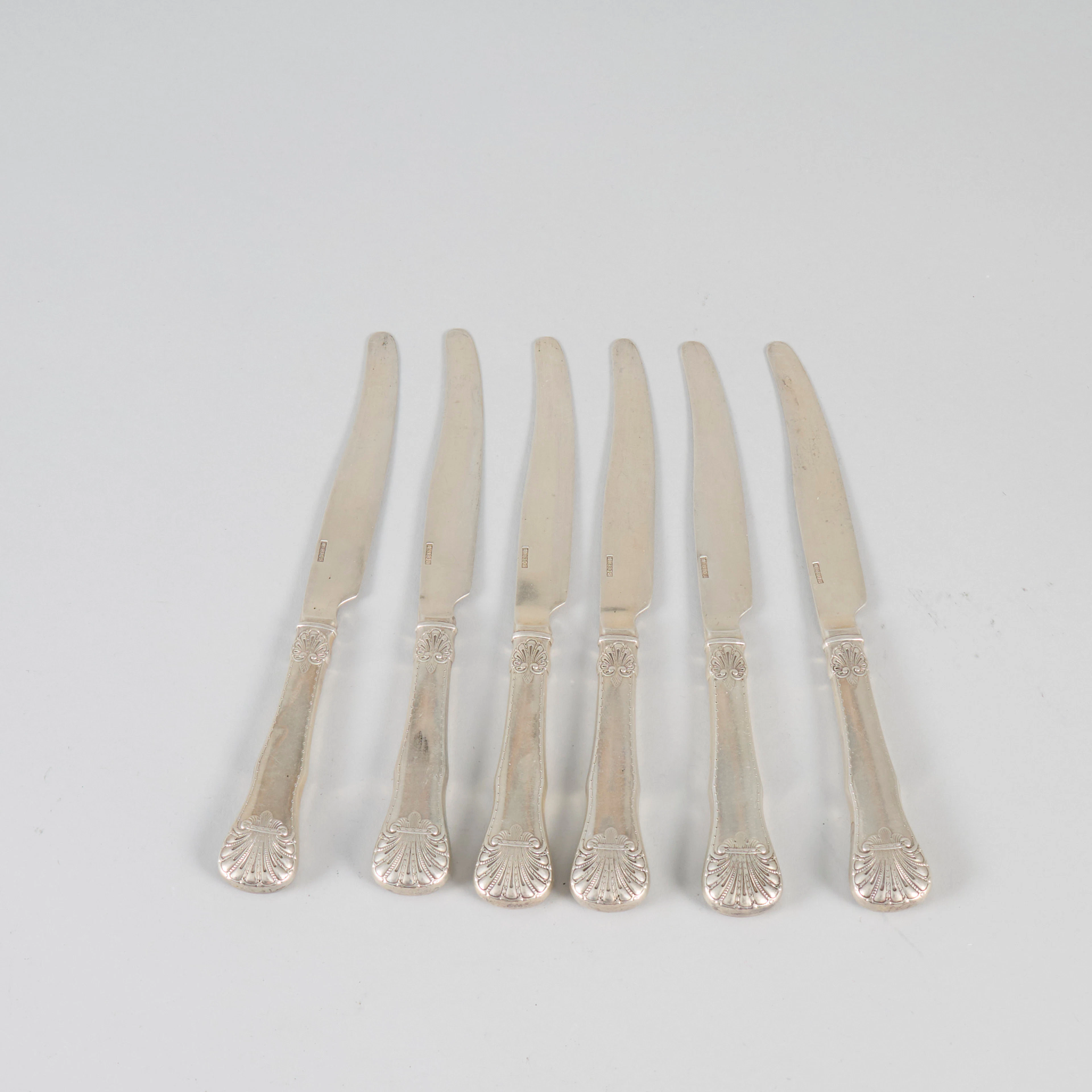 KNIVAR, 6 st, silver, vikt.150 gr ca.