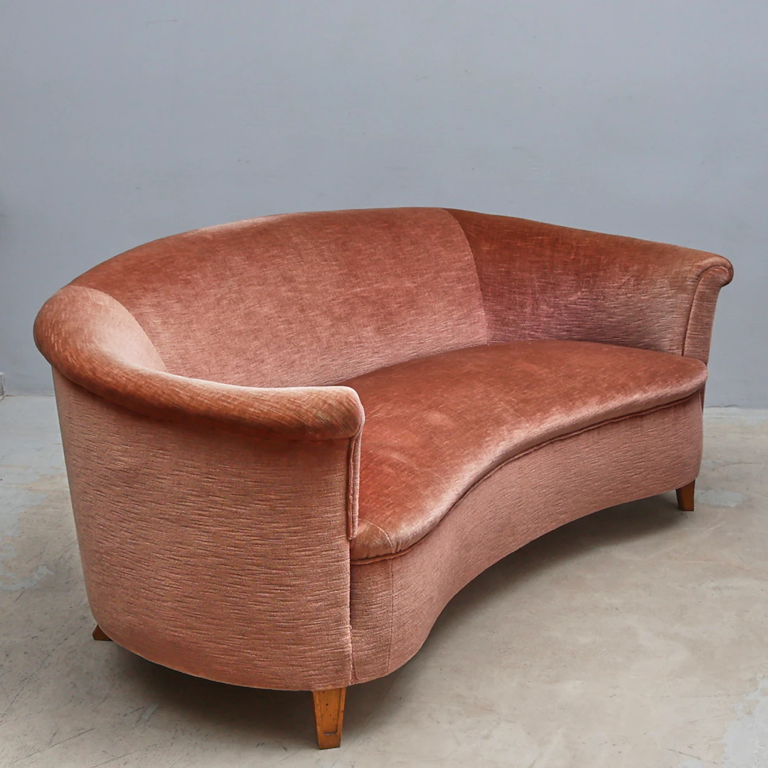 SOFFA, 1940/50-tal, svängd.
