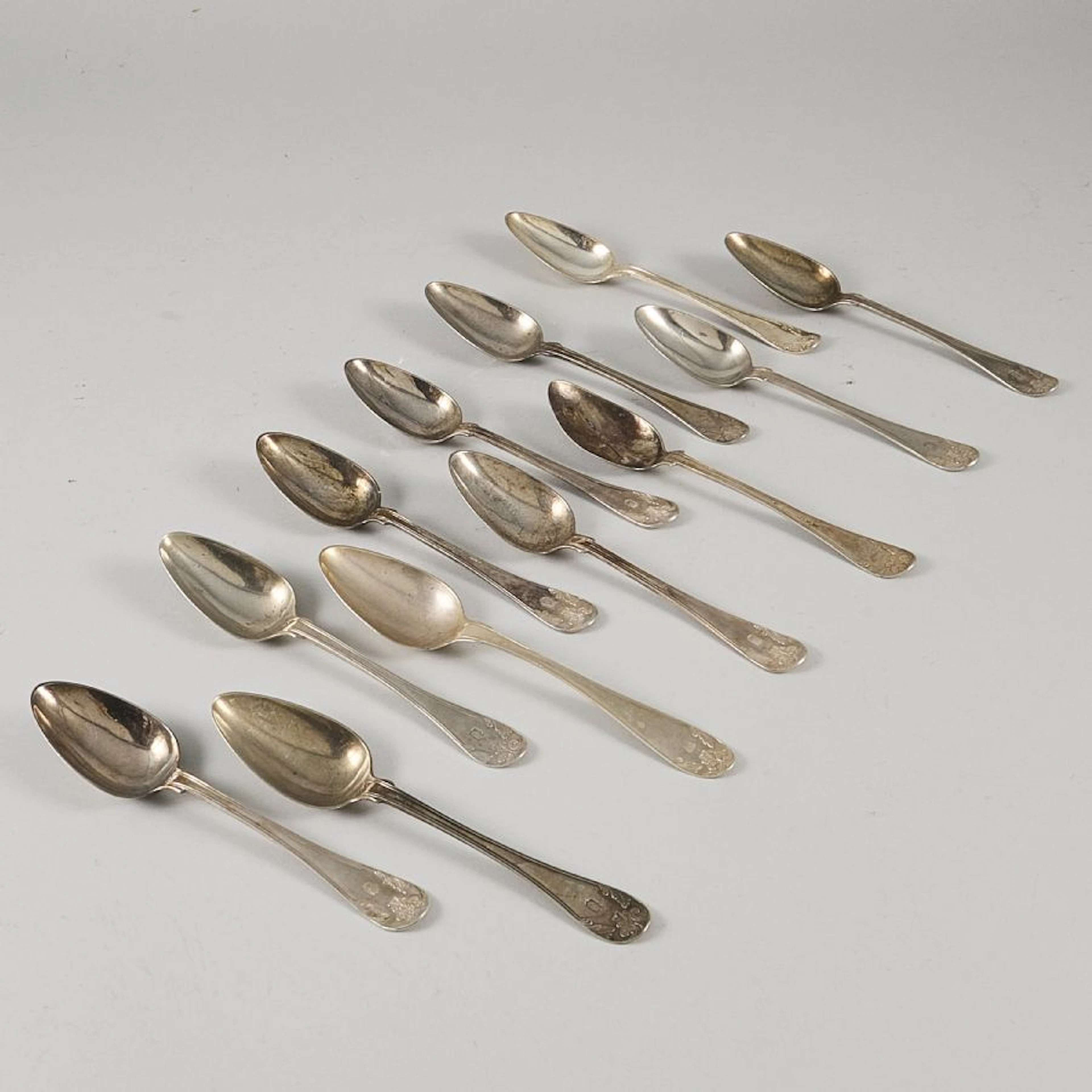 Matskedar, silver