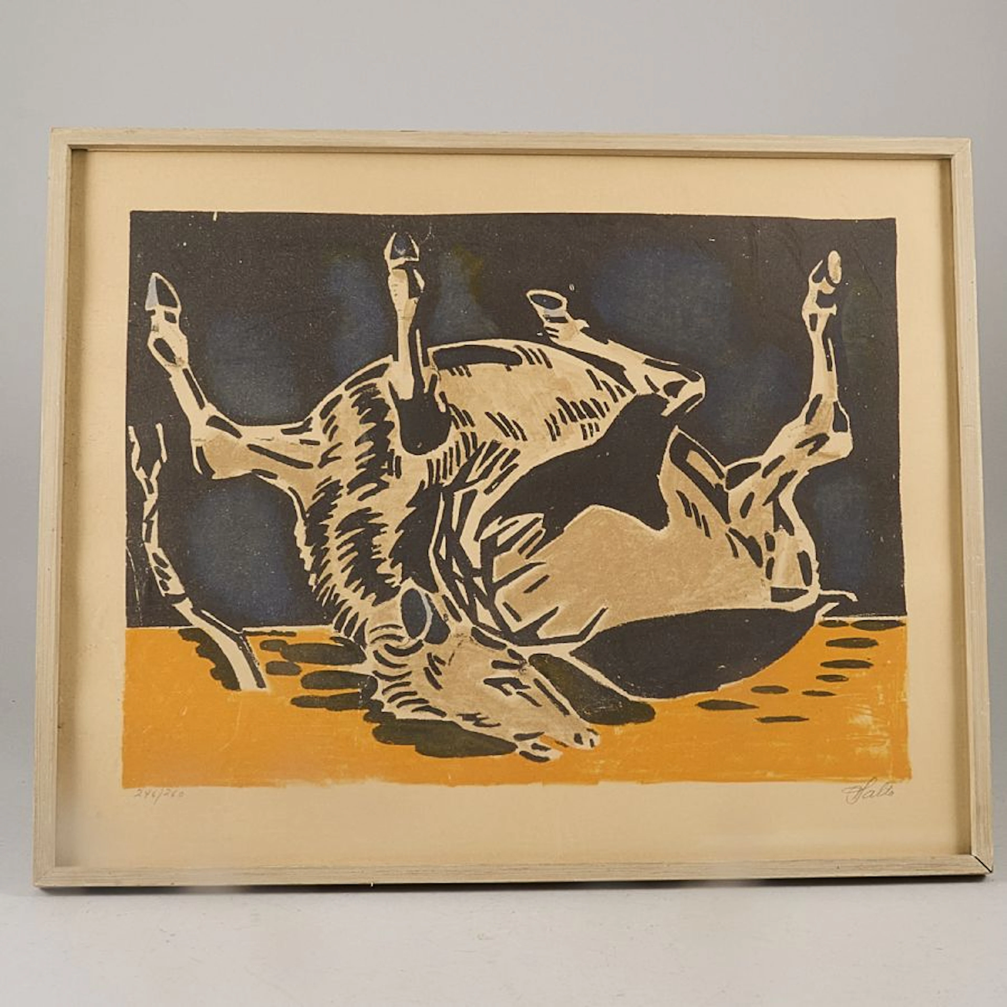 Färglitografi, Axel Salto (1889-1961)