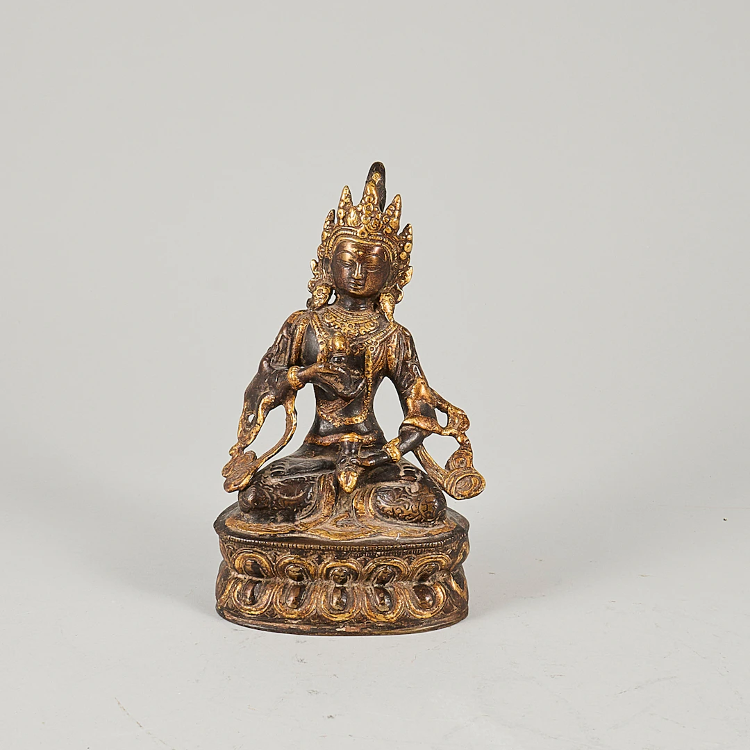Skulptur, Vajrasattva Buddha, Tibet, 1900-tal.