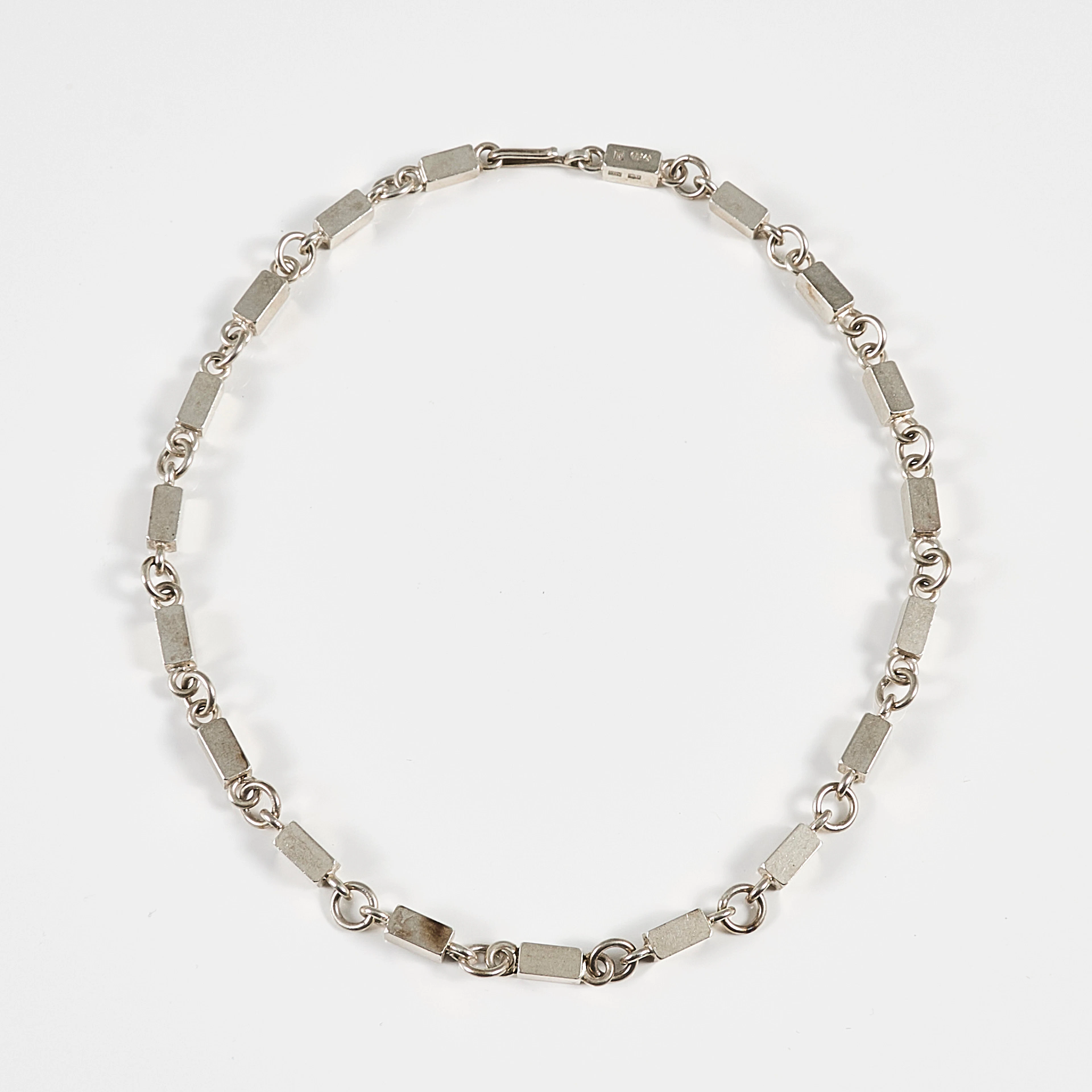 WIWEN NILSSON. Halsband, silver.