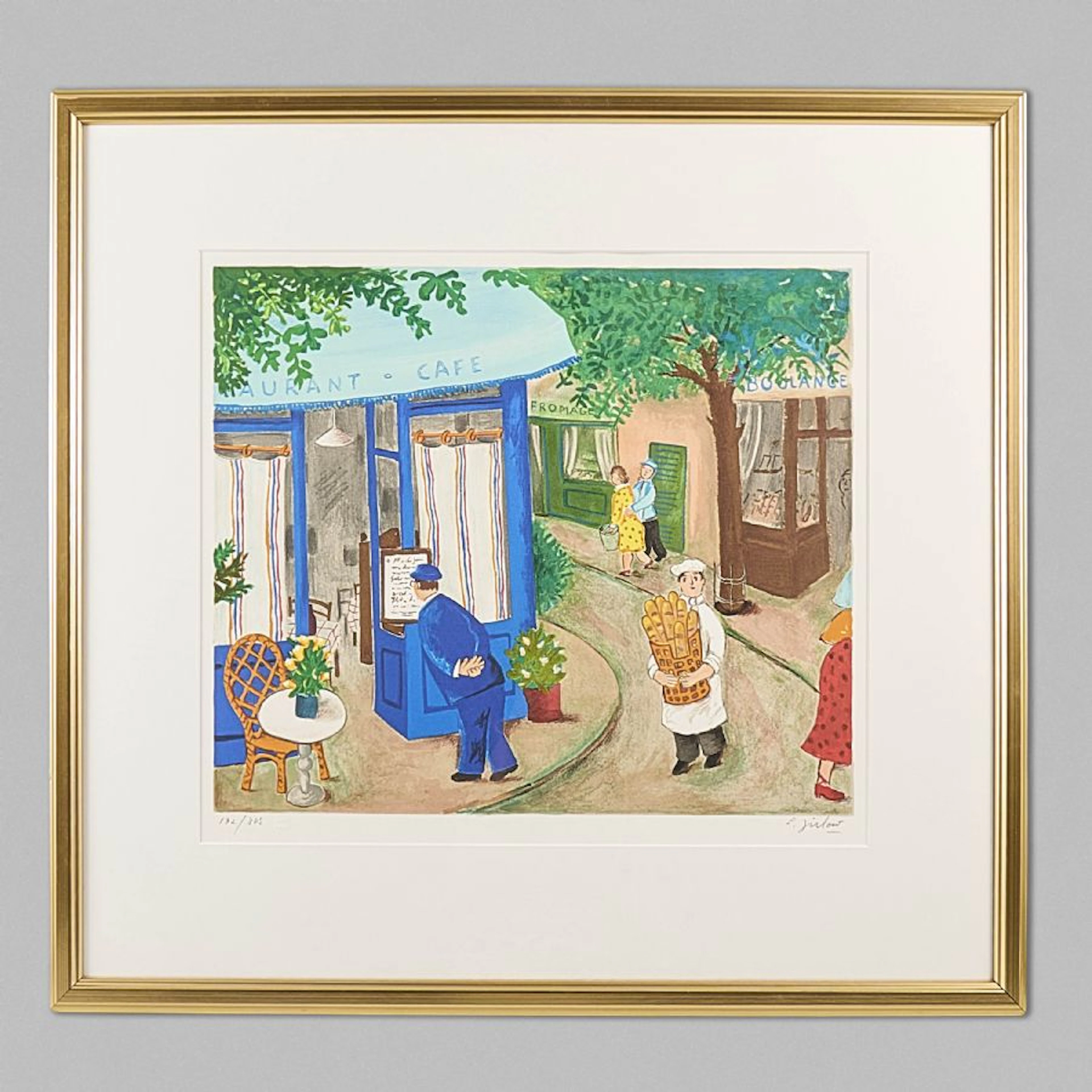 Färglitografi, Lennart Jirlow (1936-2020)