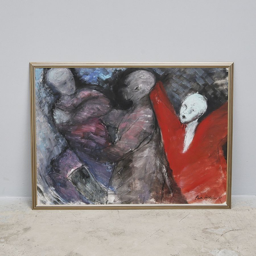 Oljemålning, Brita Hildingsson (1937-2008)