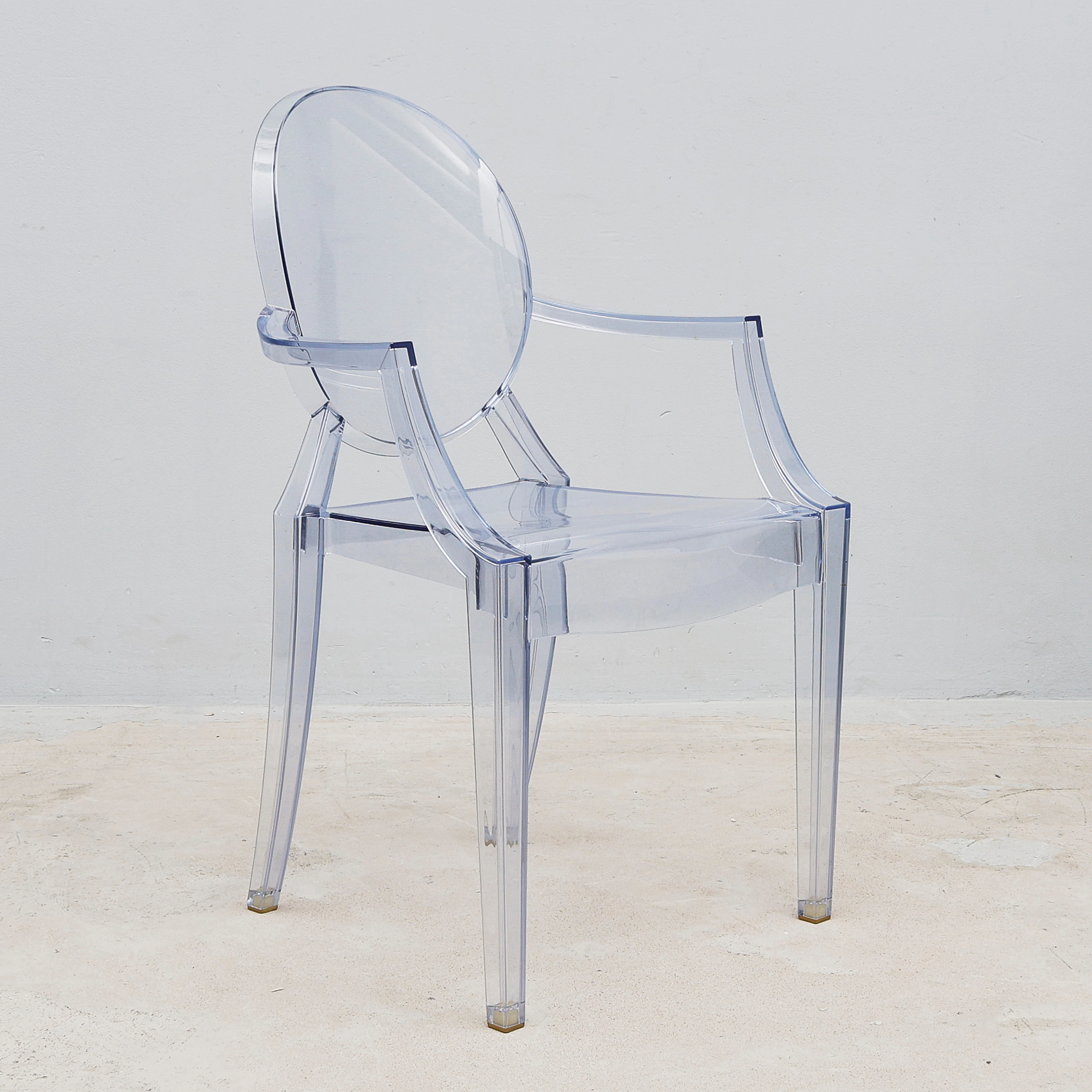 PHILIPPE STARCK. Karmstol, "Louis Ghost", Kartell.