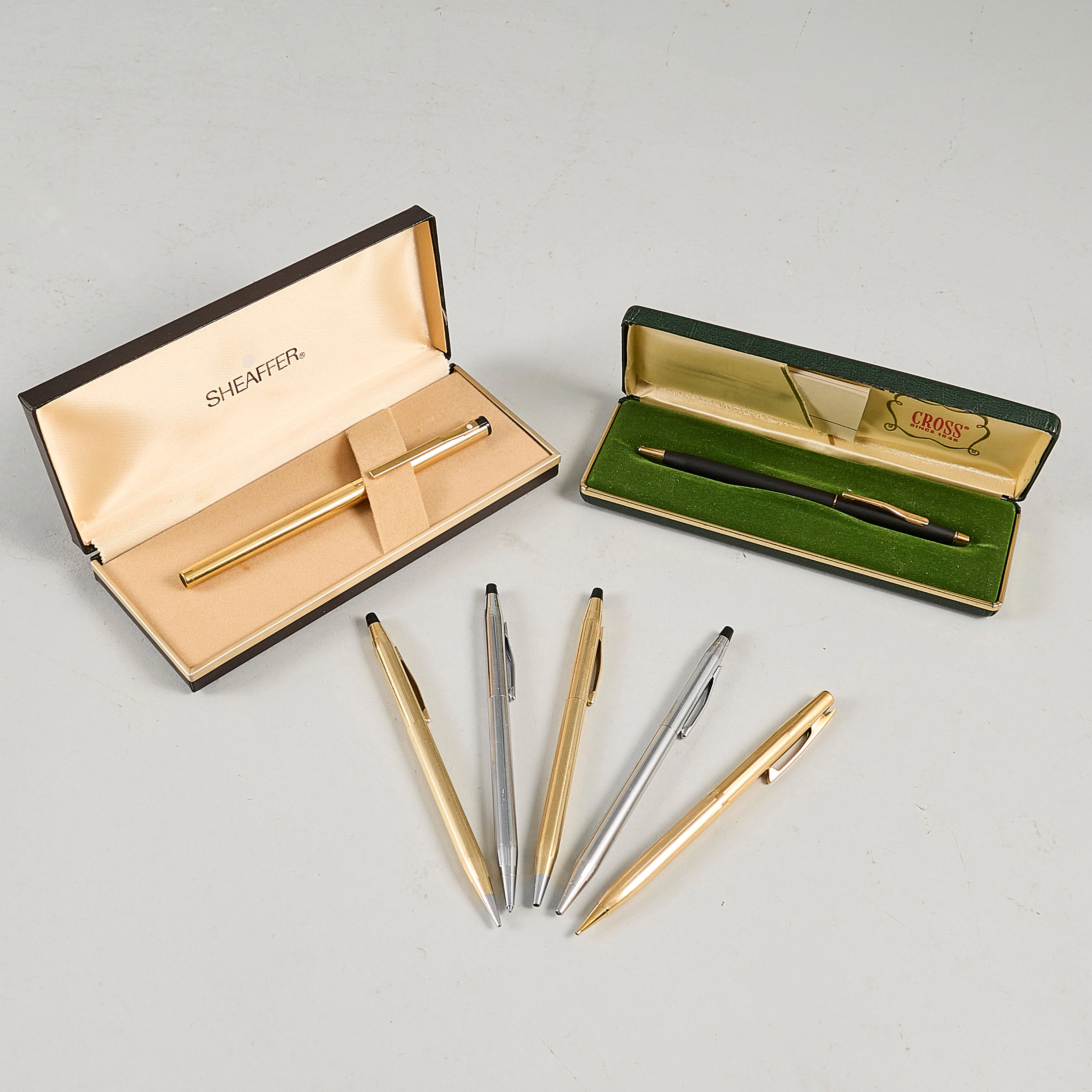 PENNOR 7 ST, 6 st Cross + 1 st Sheaffer.