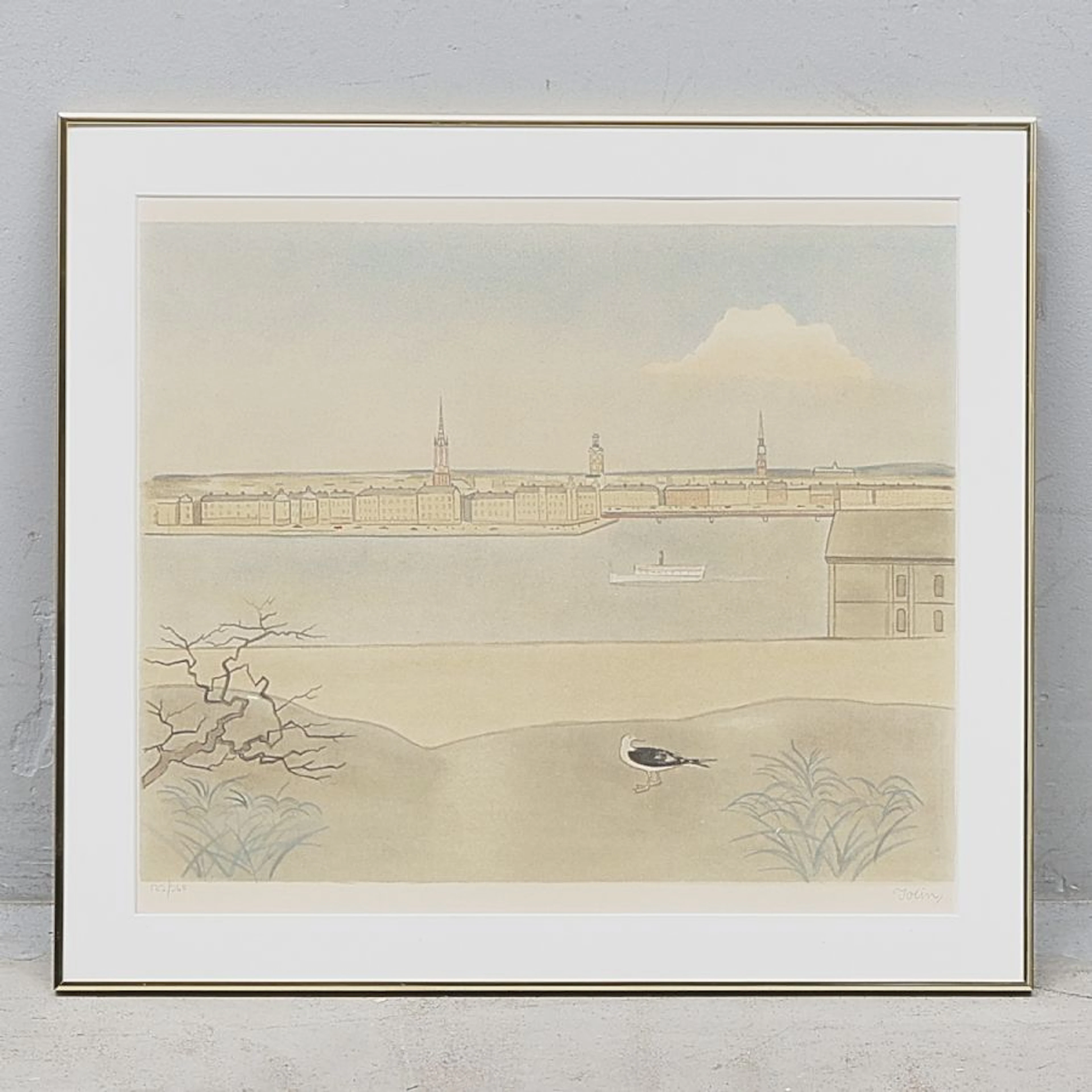 Färglitografi, Einar Jolin (1890-1976)