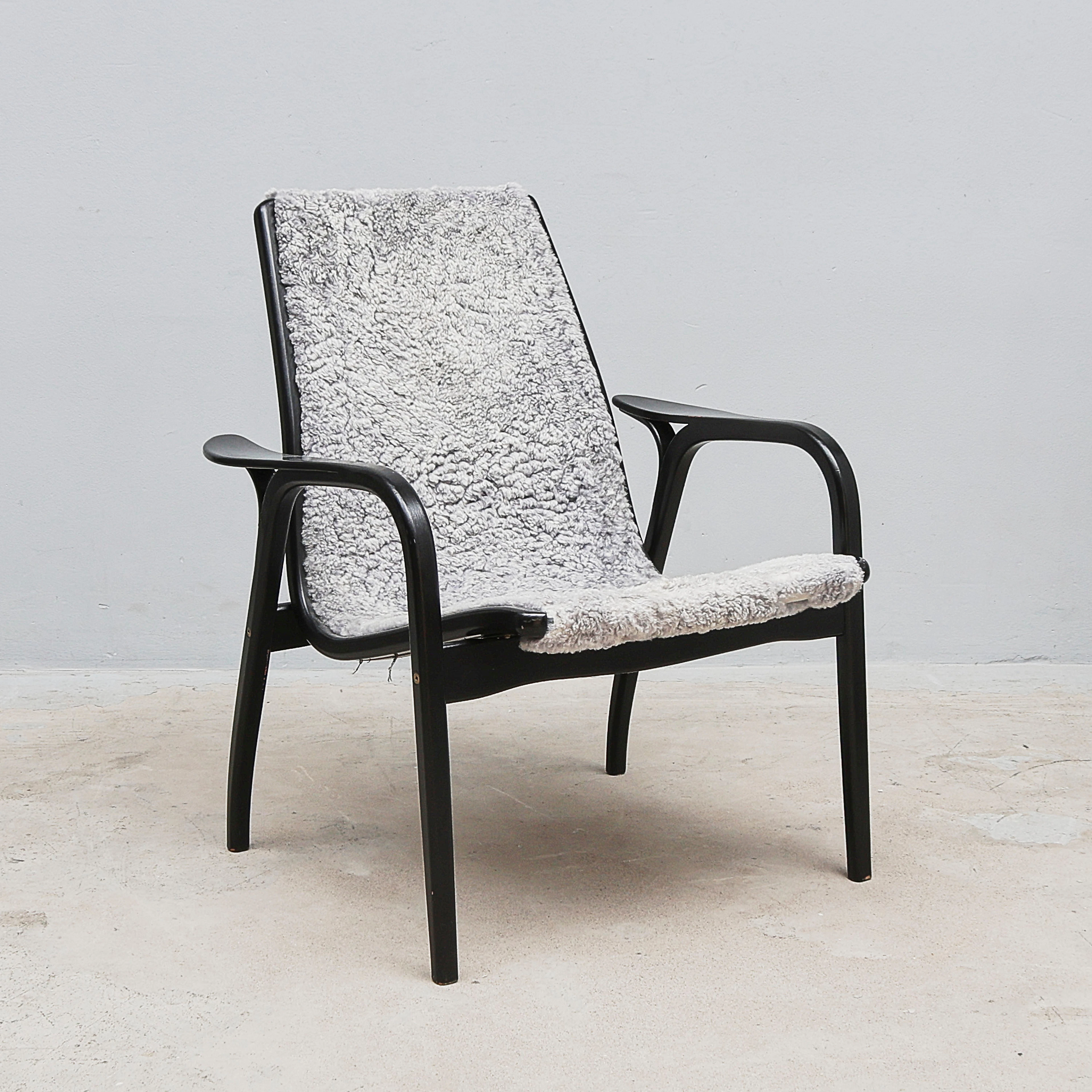 YNGVE EKSTRÖM. Fåtölj, "Laminett", Easy Chair.