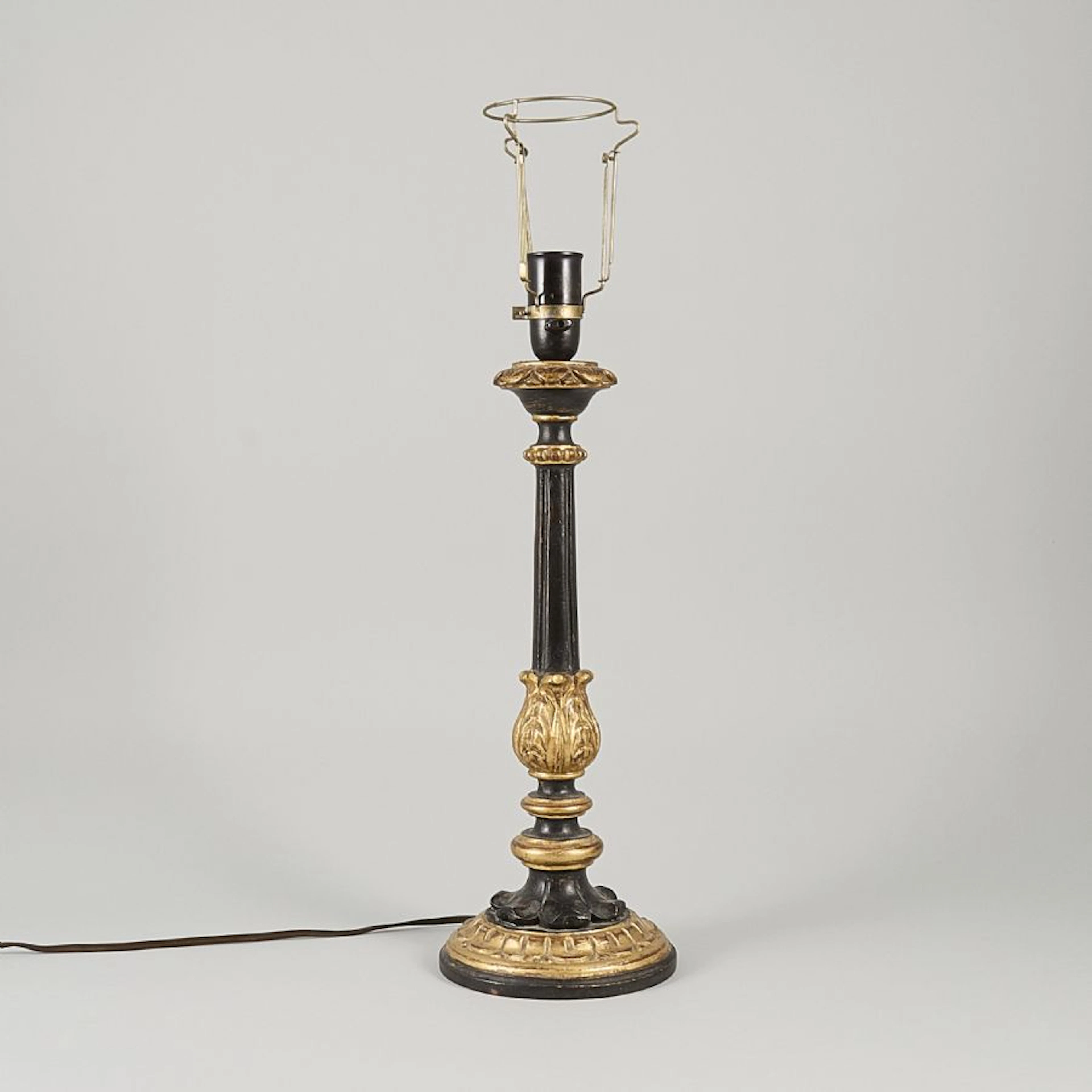 Bordslampfot, Gustaviansk stil