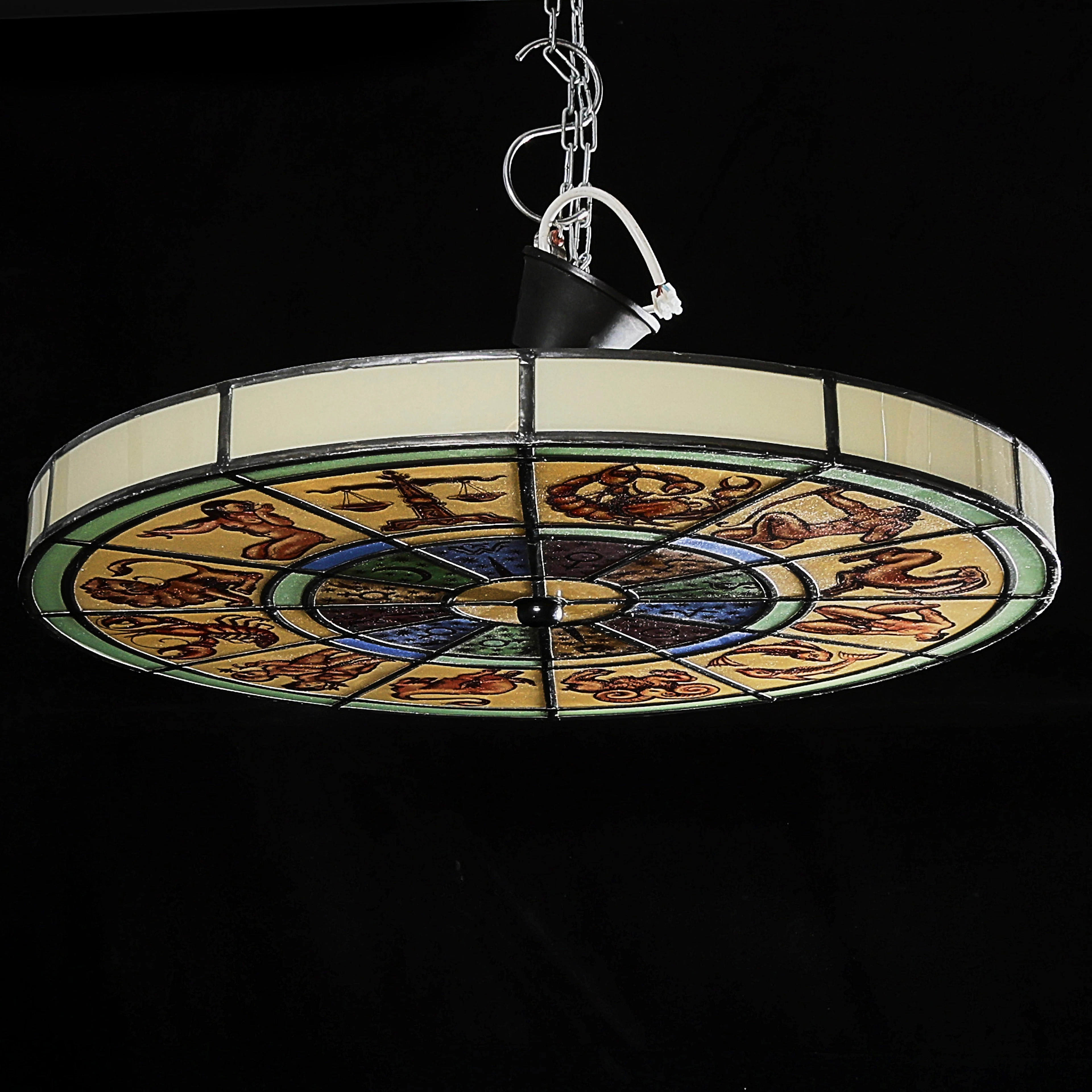 OTTO SCHULZ. Plafond, Troligen, Zodiak, ca 1920/30-tal.