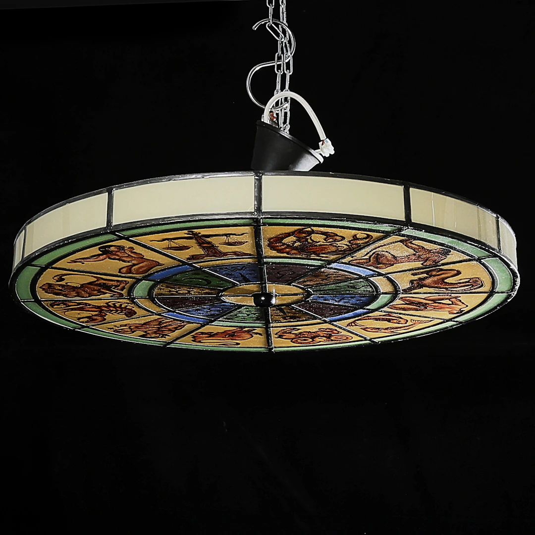 OTTO SCHULZ. Plafond, Troligen, Zodiak, ca 1920/30-tal.