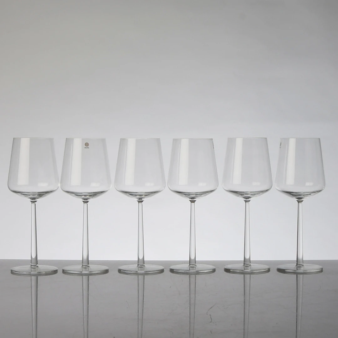 Rödvinsglas, 6 st, Iittala, Alfredo Häberli, Essence.