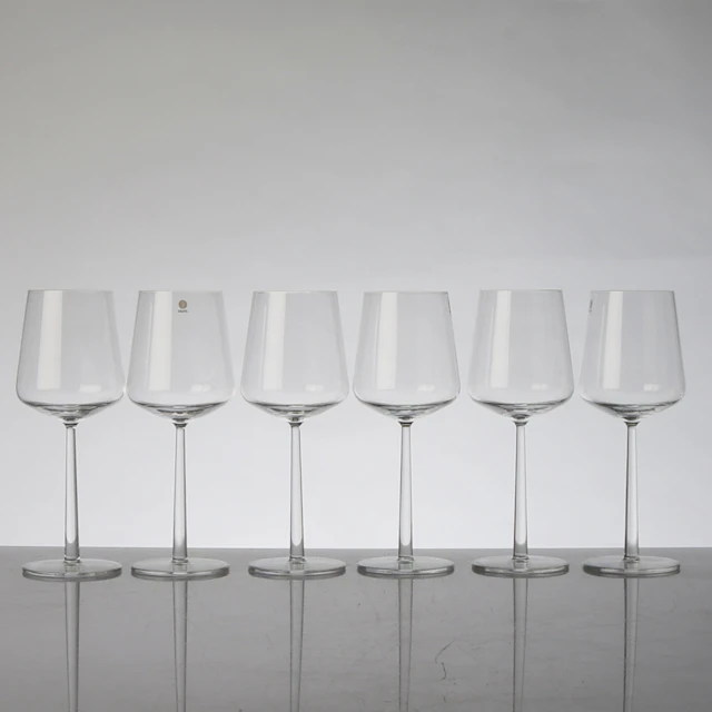 ALFREDO HÄBERLI. Rödvinsglas, 6 st, Iittala, "Essence".