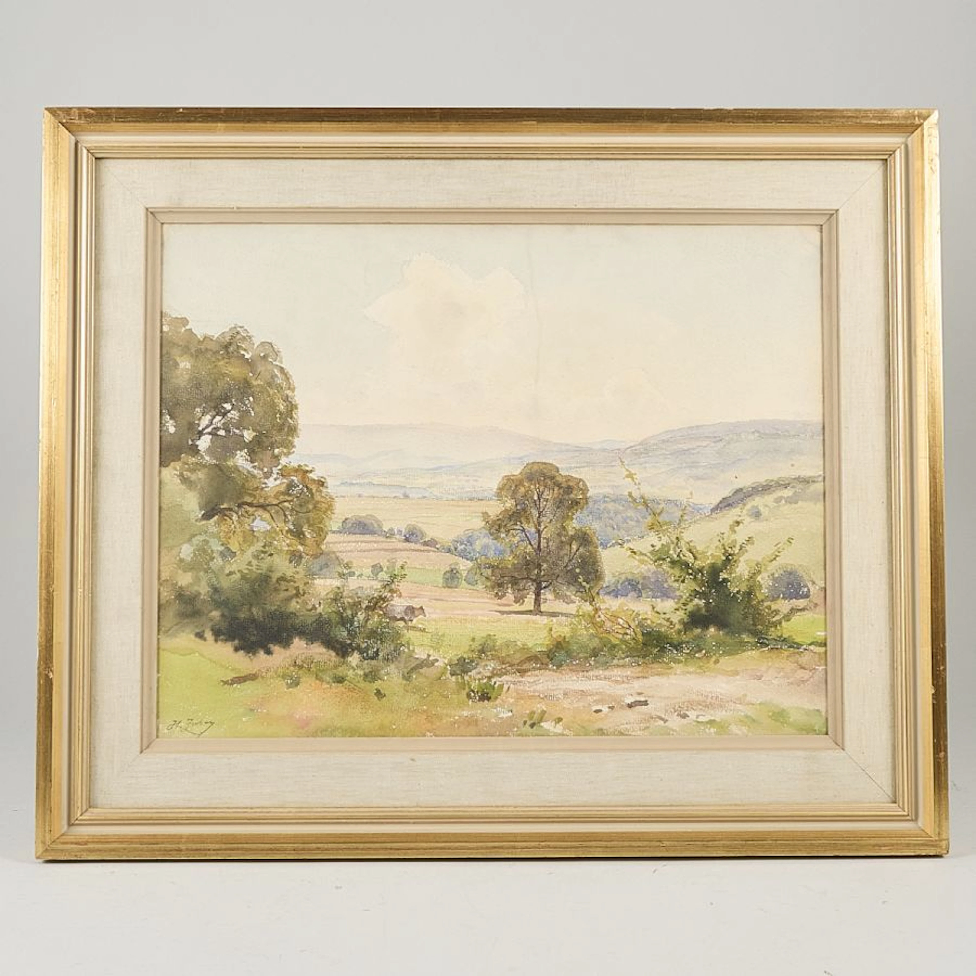 Akvarell, Henri Zuber (1844-1909)