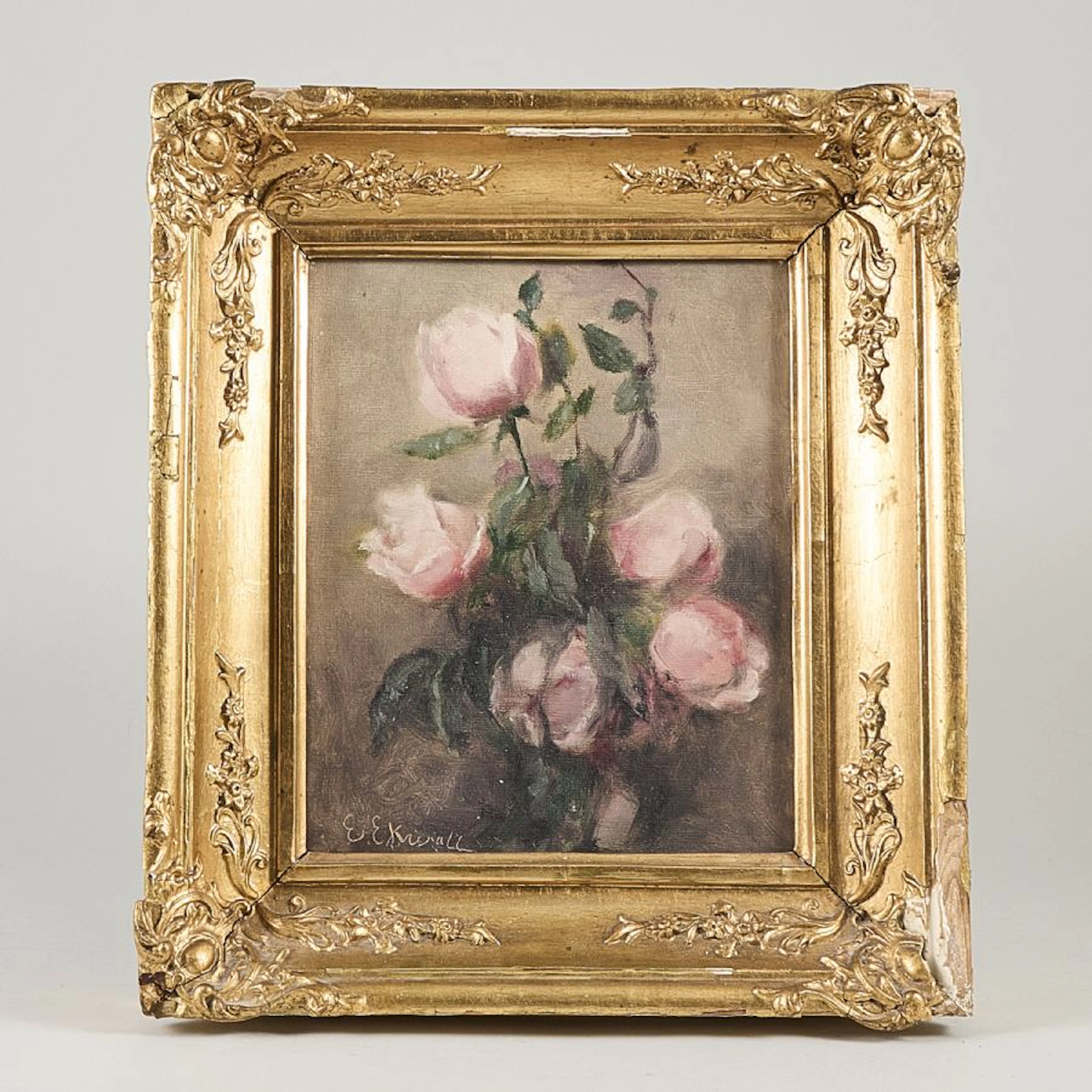 Oljemålning, Emma Ekwall (1838-1925)