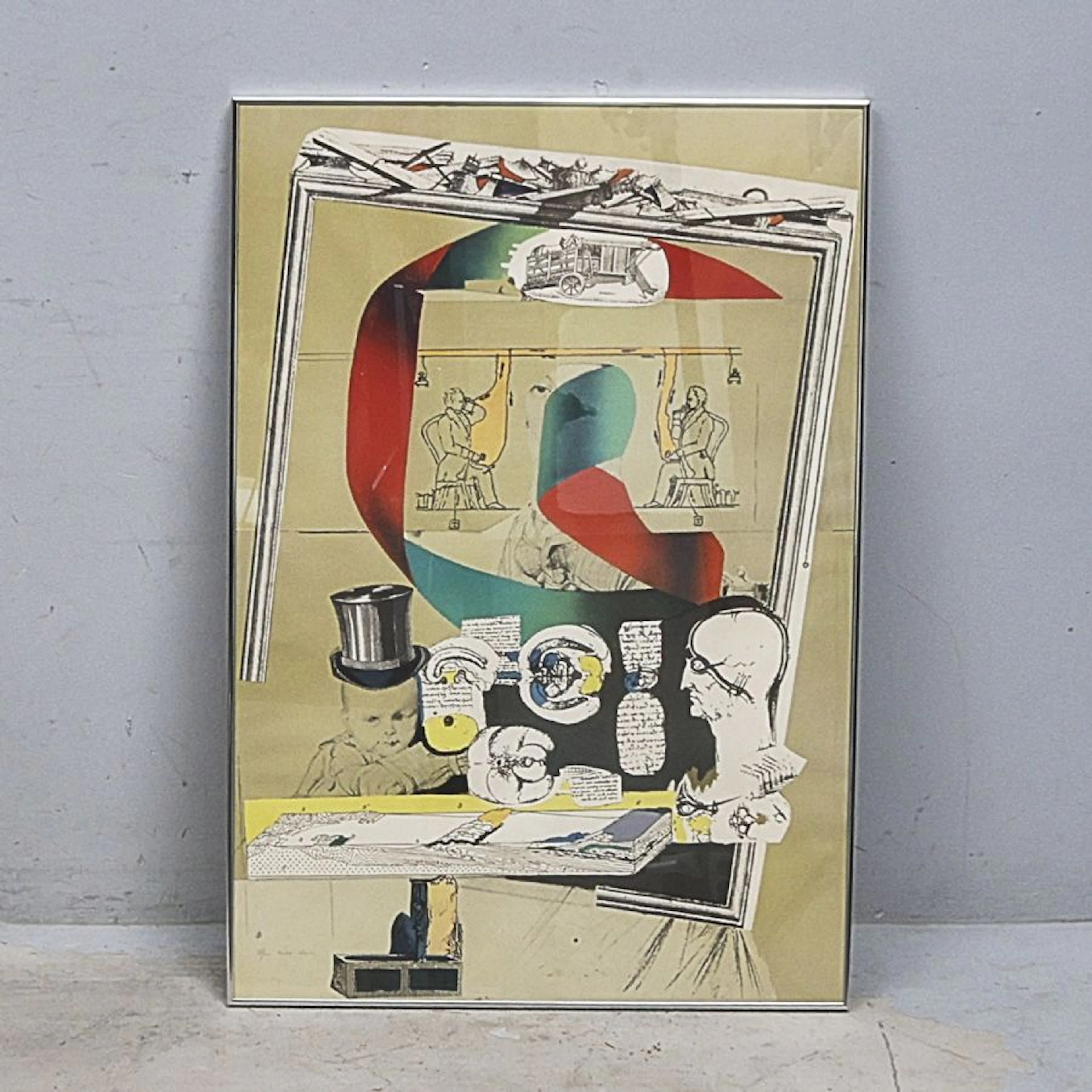 Färglitografi, Endre Nemes (1909-1985)