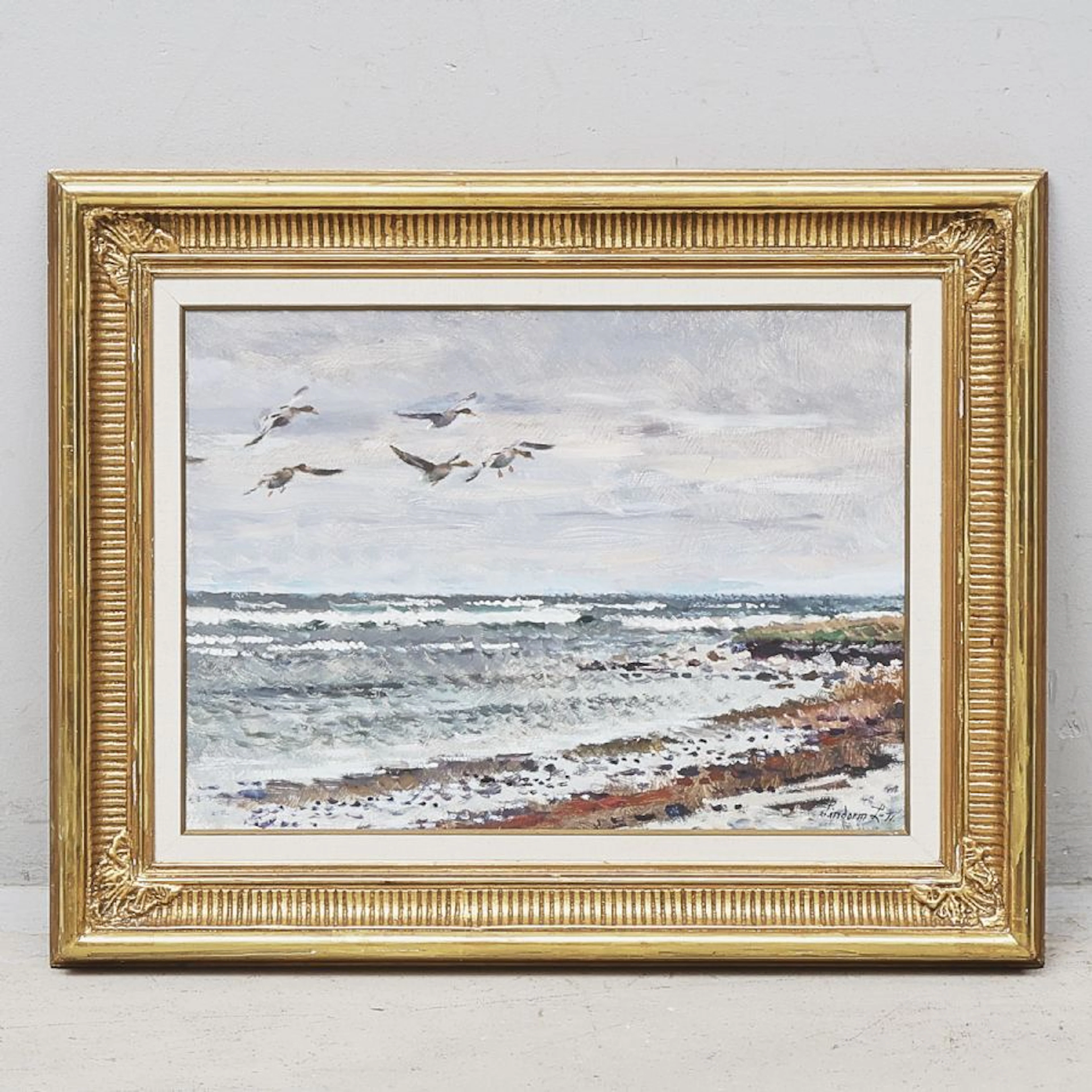 Oljemålning, Lindorm Liljefors (1909-1985)