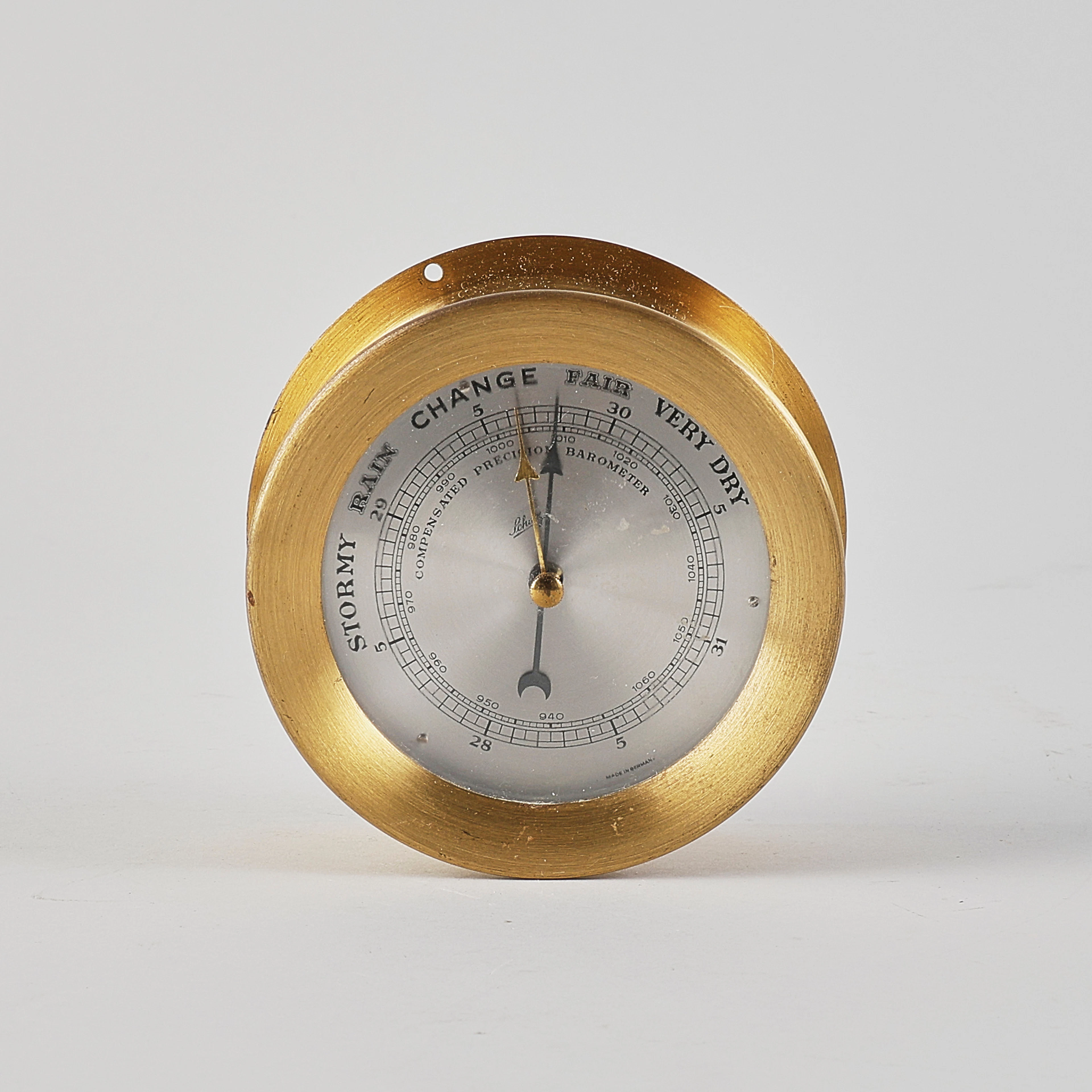 Barometer, Schultz, Mässing.