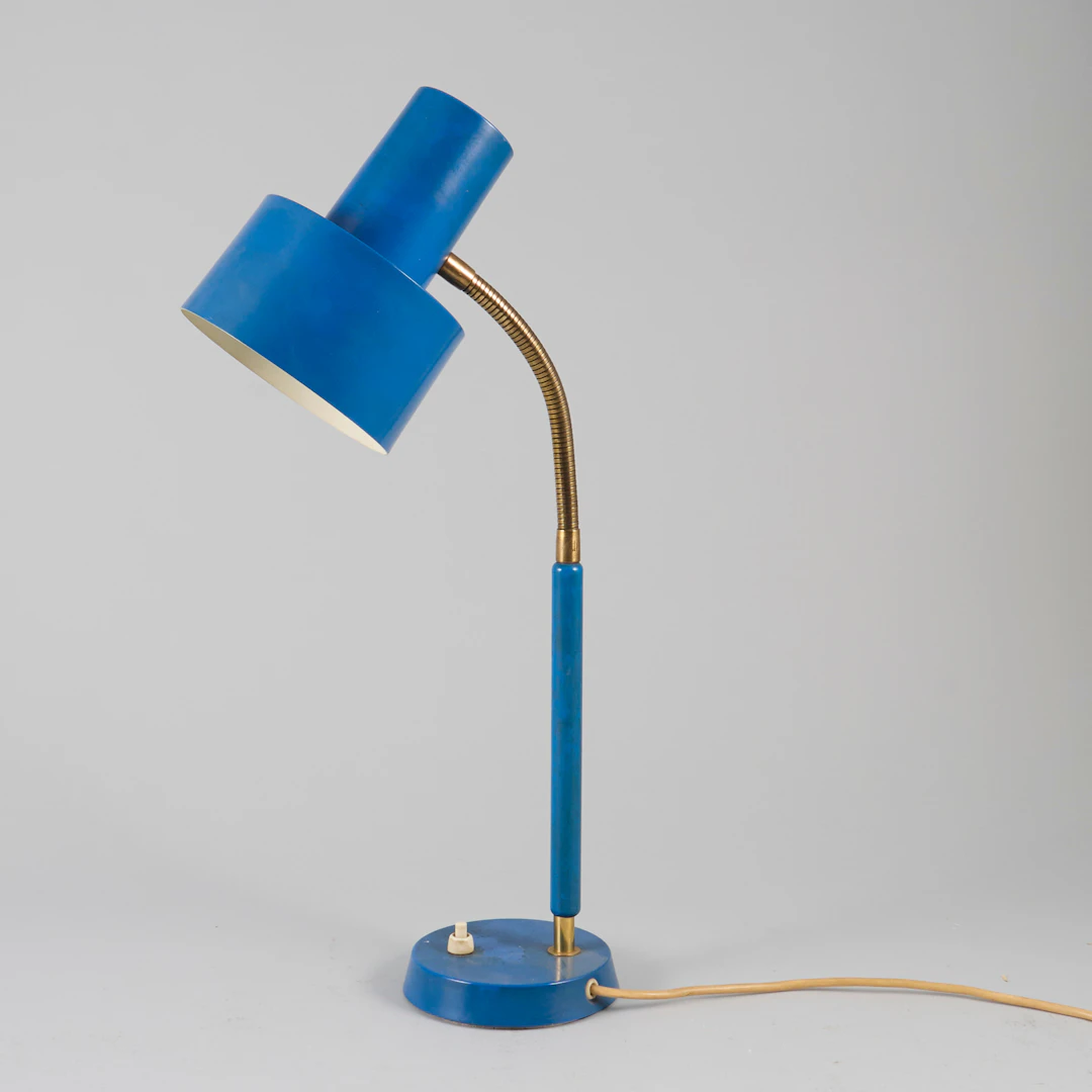 BORDSLAMPA, Boréns, Borås, plåt, 1970-tal.