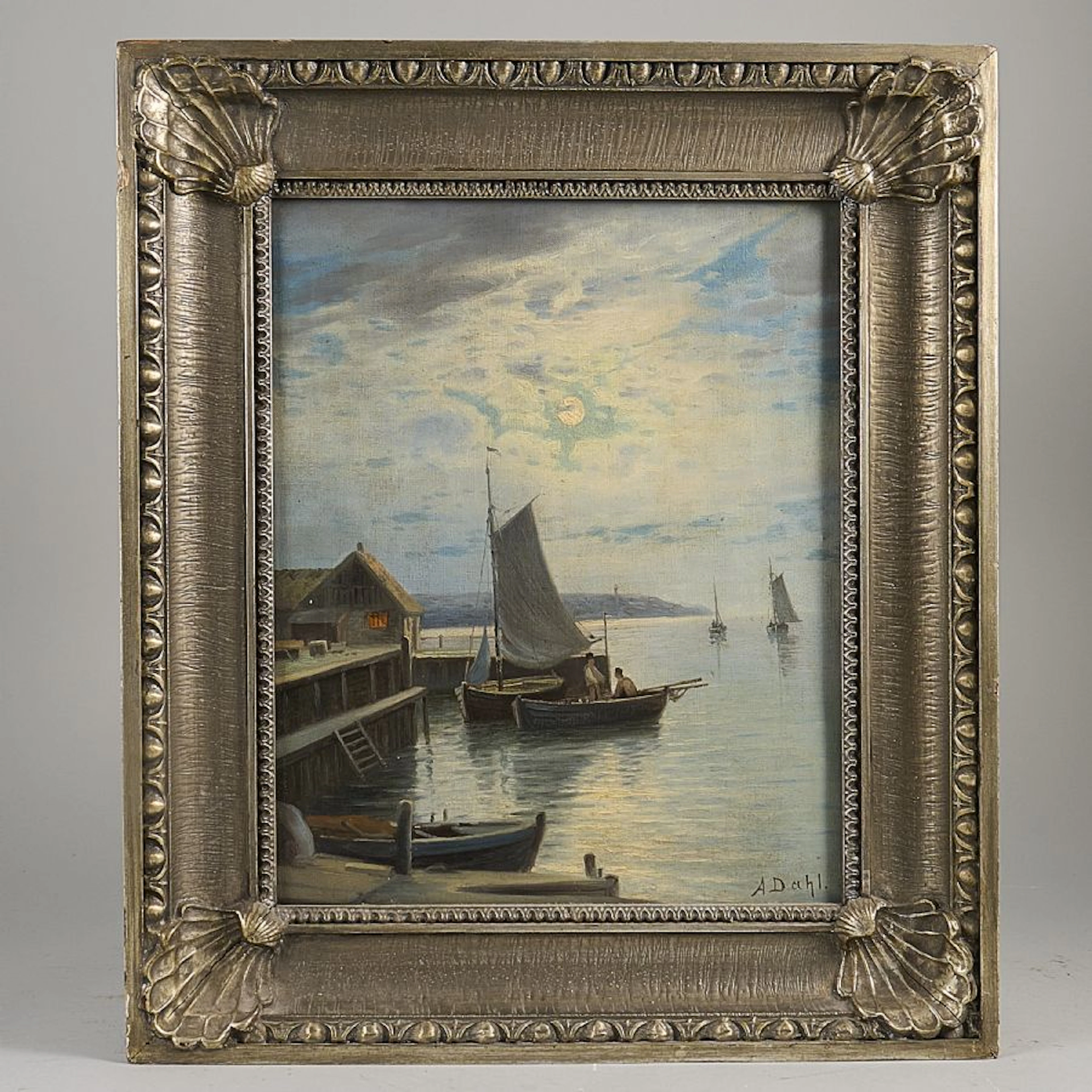 Oljemålning, Anshelm Dahl (1897-1964)