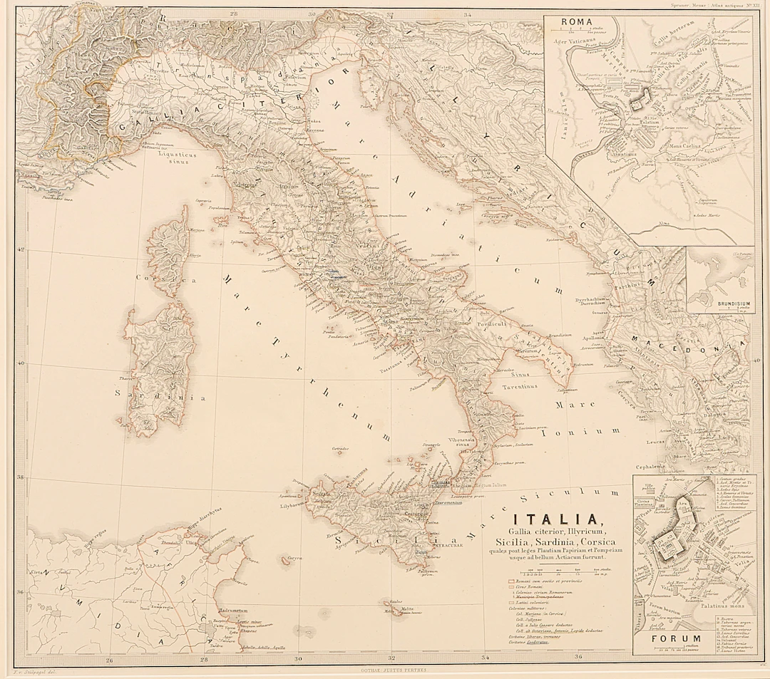 KARTA, Italien Sicilia mm.