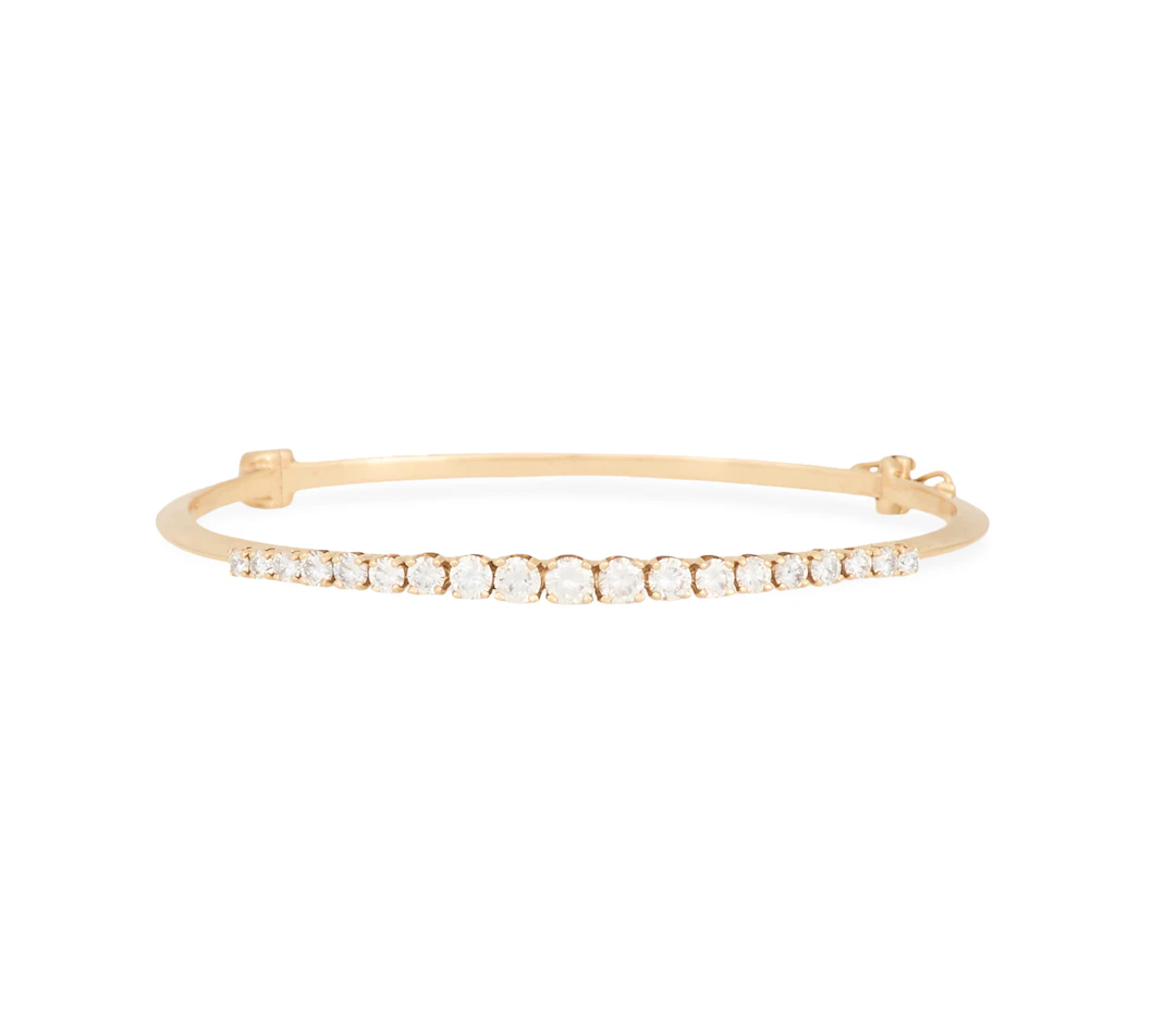Diamond Bangle Bracelet