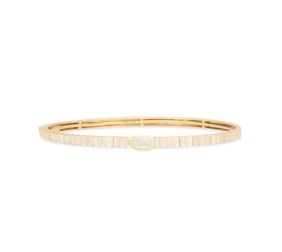 Diamond Bangle Bracelet