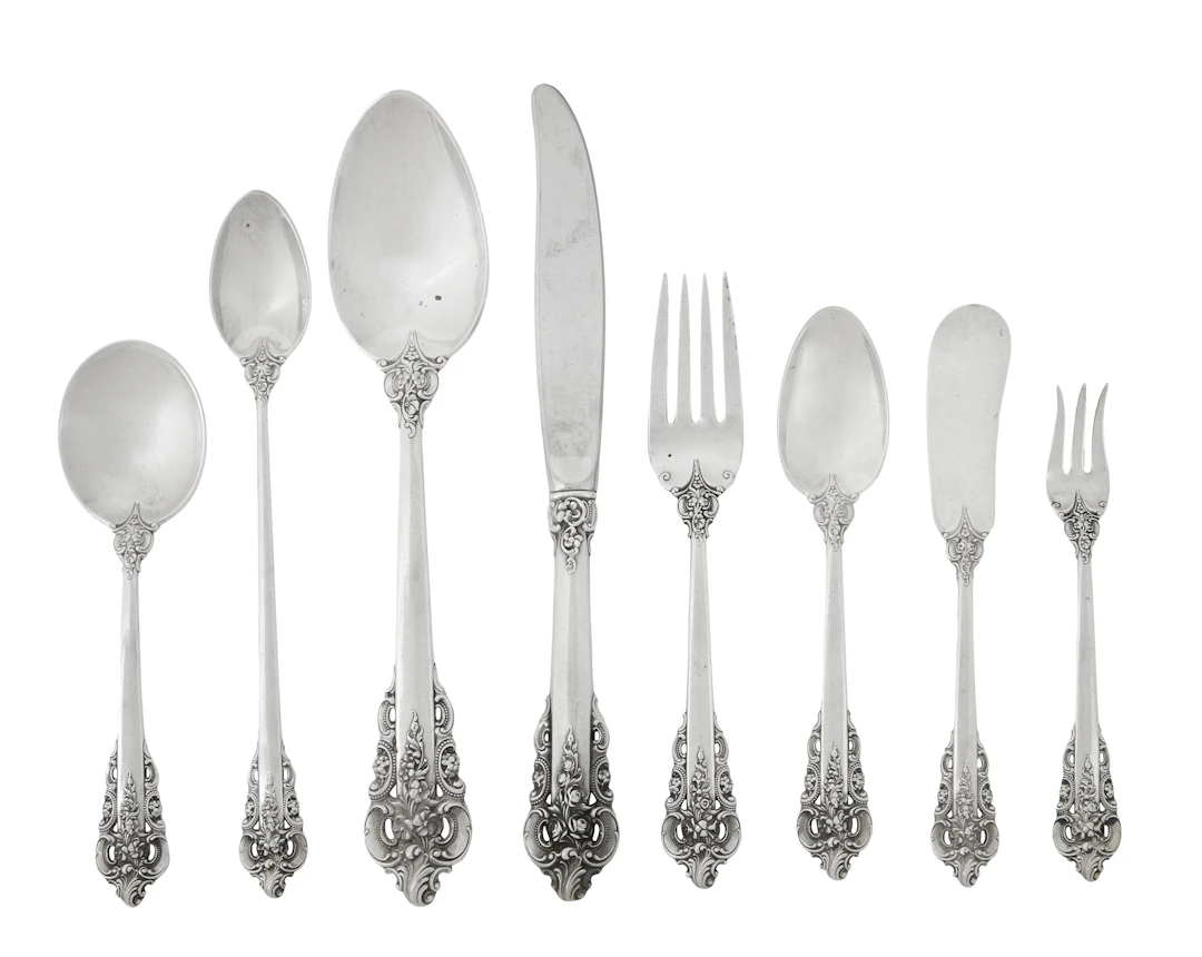 Assorted Wallace "Grand Baroque" Sterling Silver Flatware