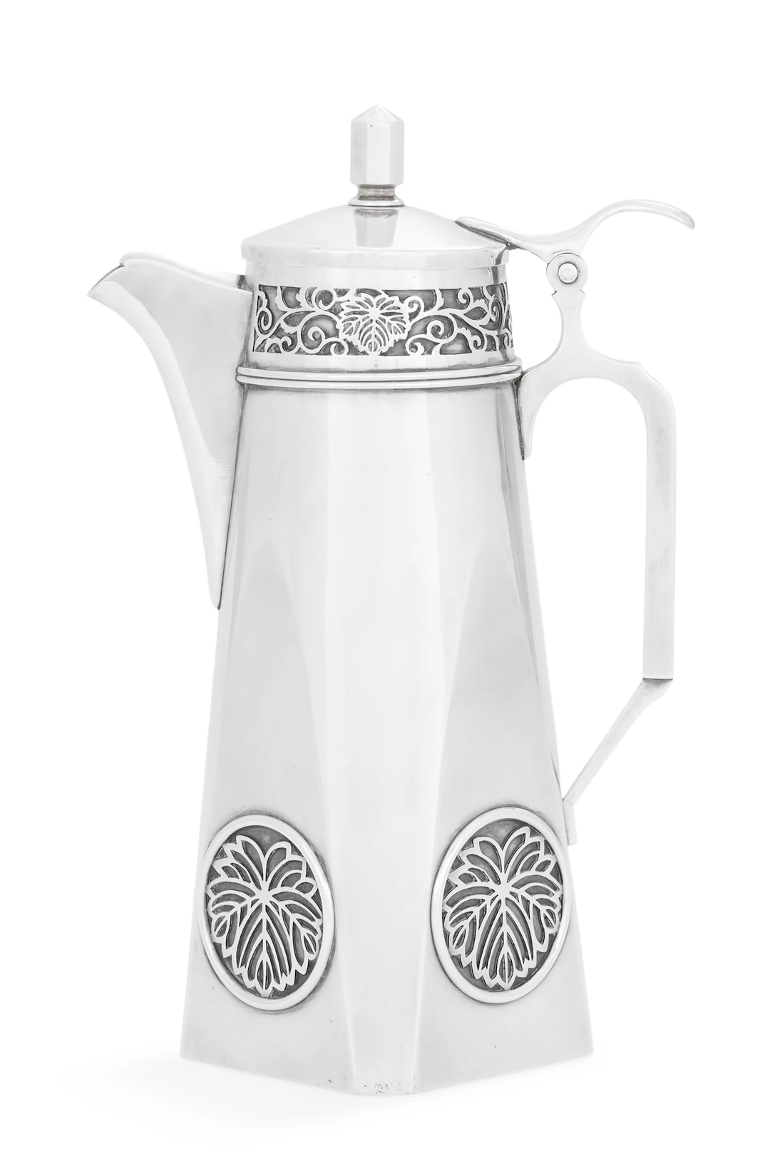 Japanese Silver Coffee Pot
