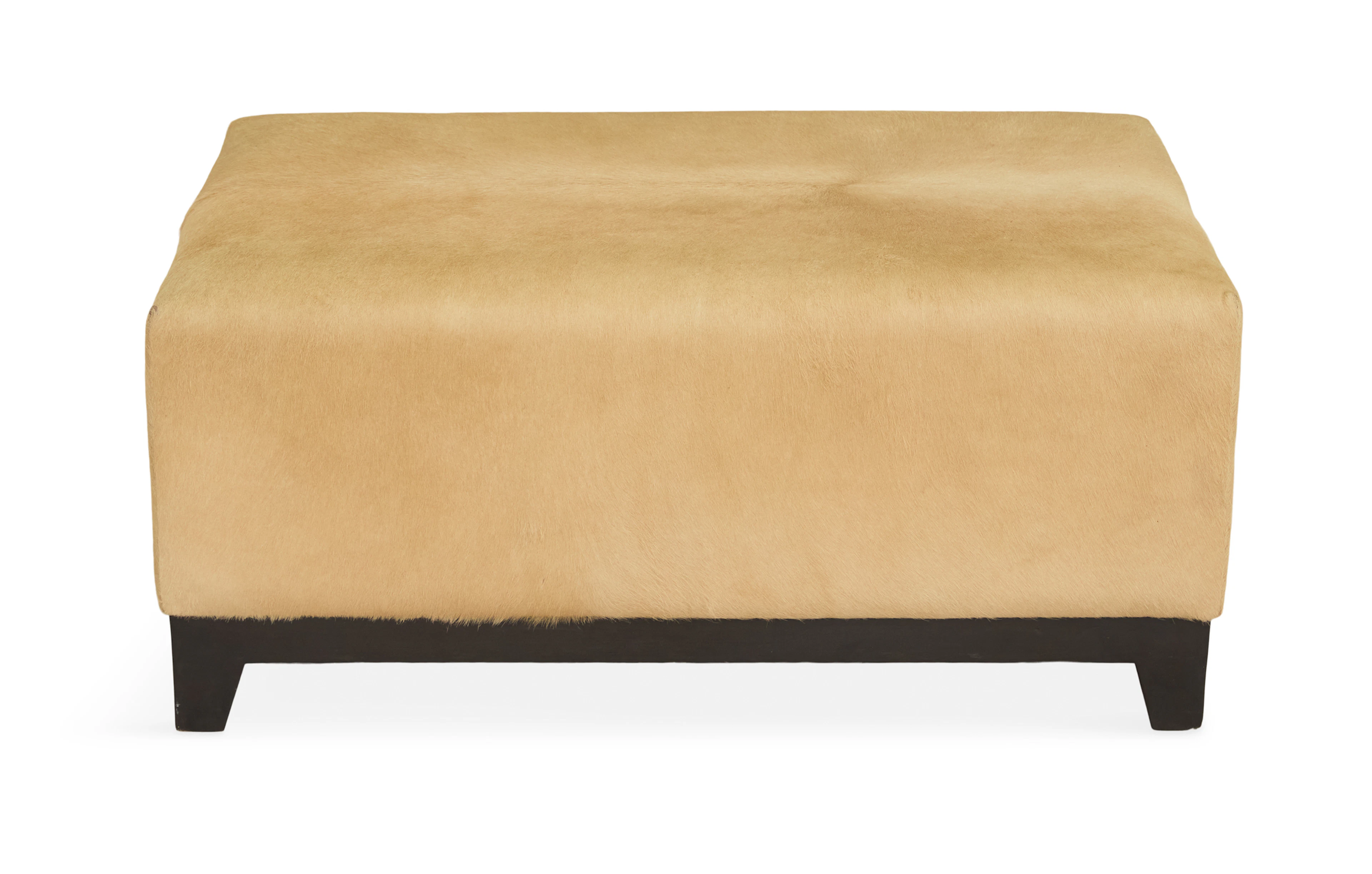 Contemporary Box-Form Ottoman