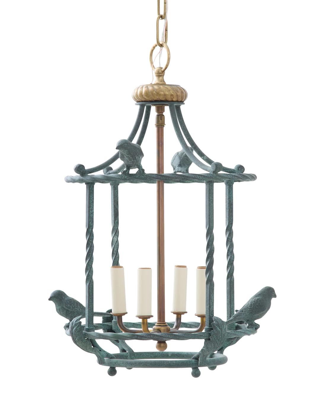 Bronze Lantern in the Manner of Giacometti