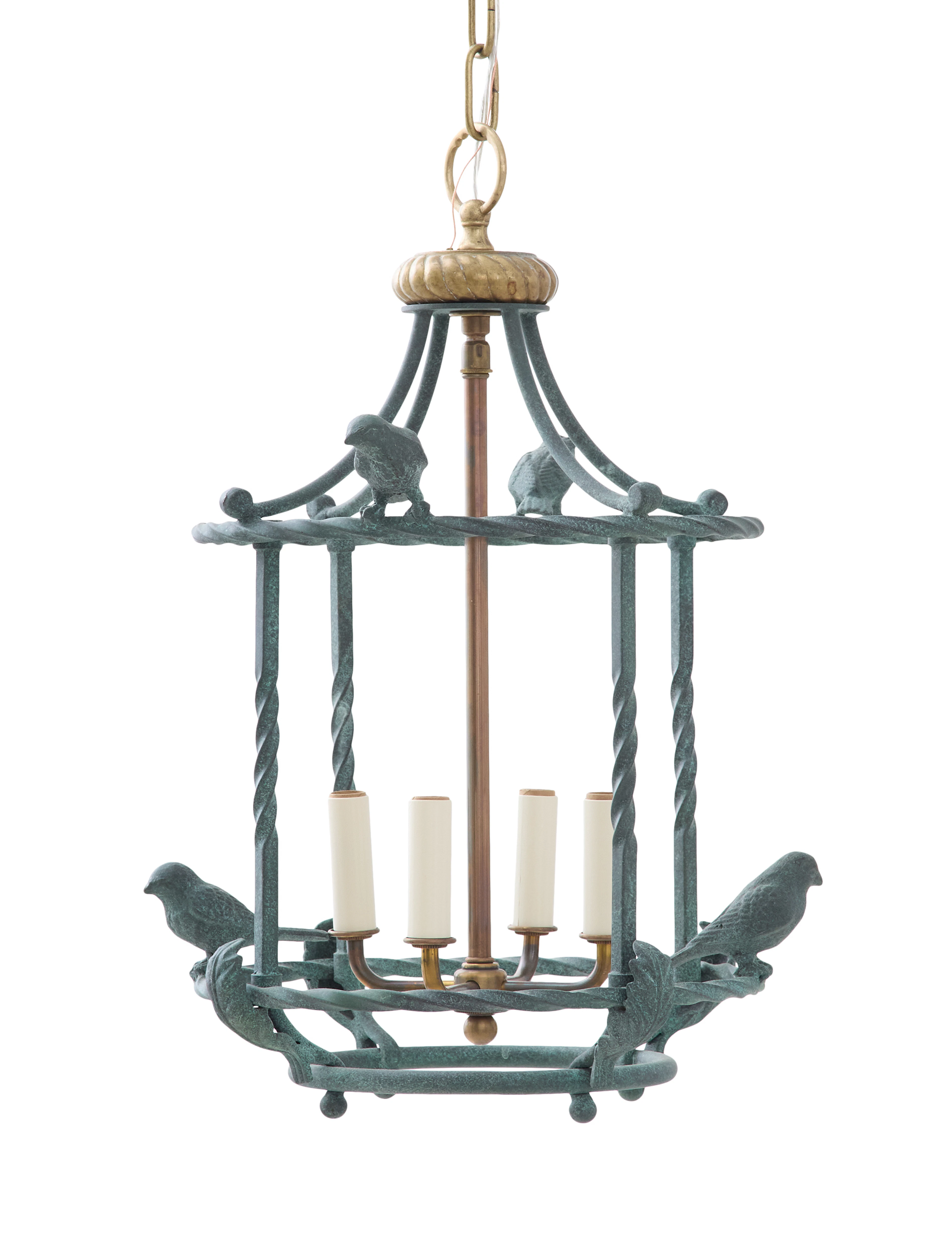 Bronze Lantern in the Manner of Giacometti