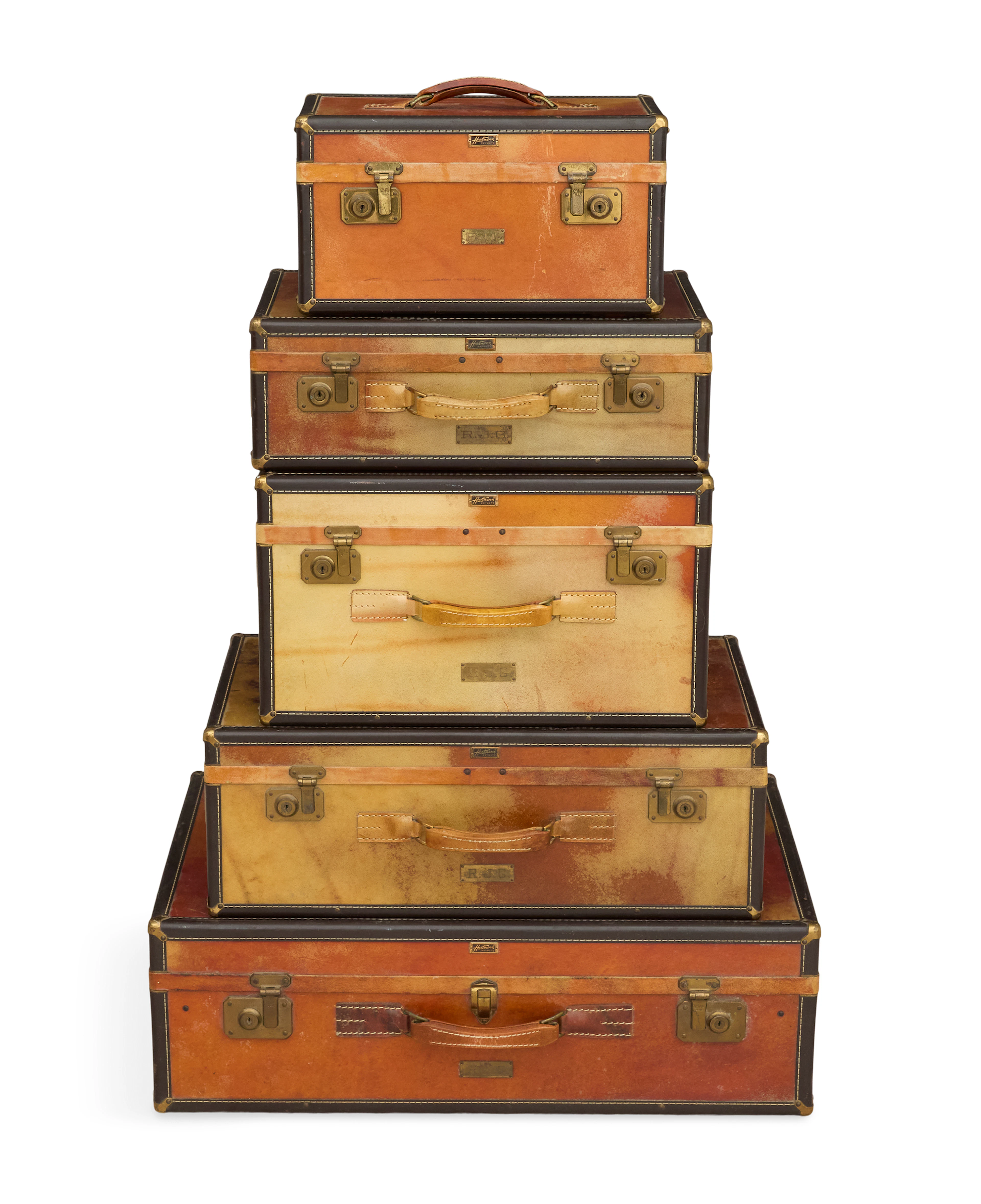 Five-Piece Hartman "Skymate" Luggage Set